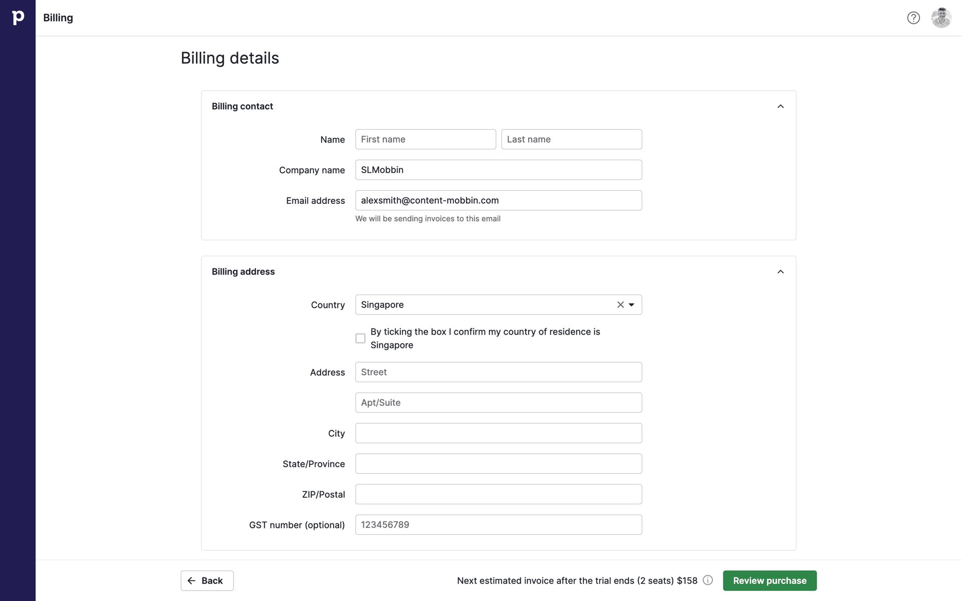 Pipedrive Web CRM interface screenshot 3