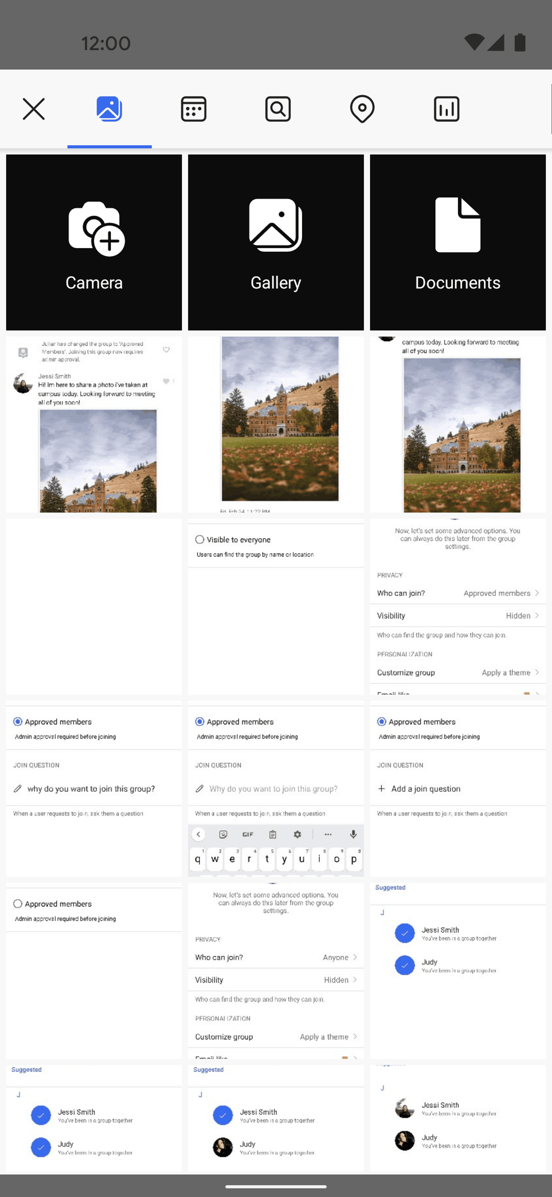 GroupMe Android Social Networking interface screenshot 12