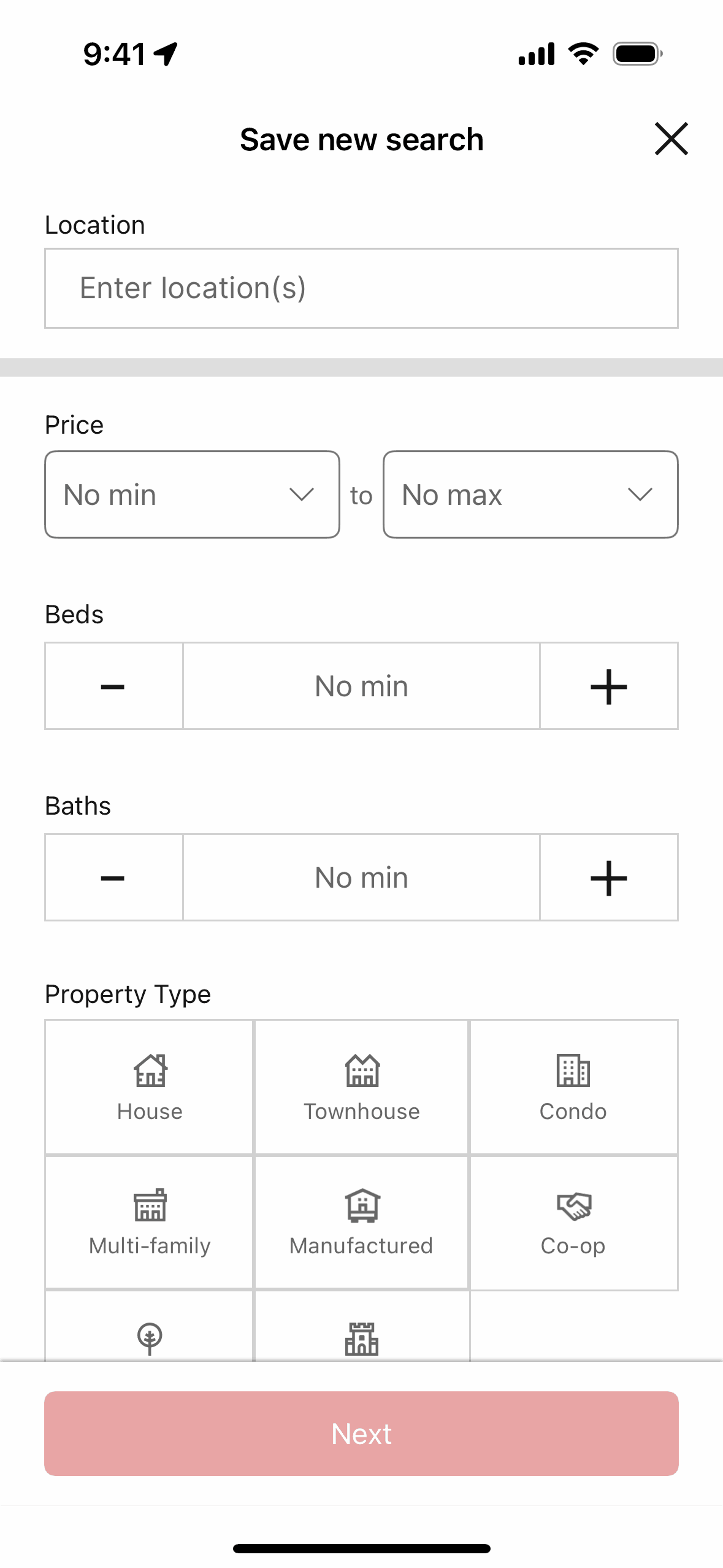 Redfin iOS Real Estate interface screenshot 5