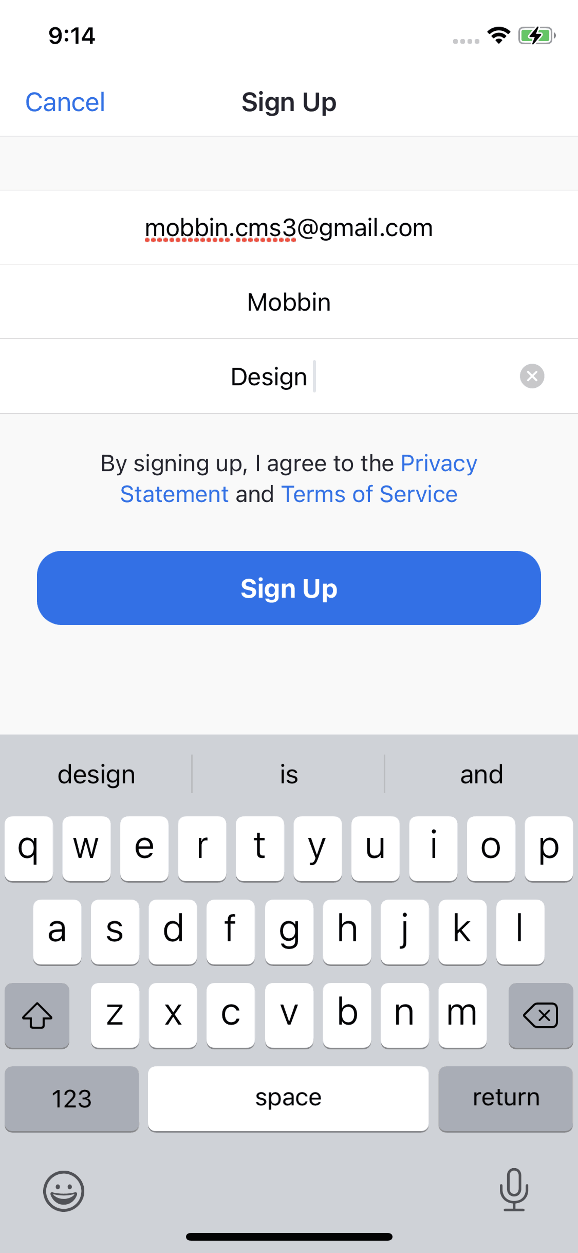 Zoom iOS Business interface screenshot 6