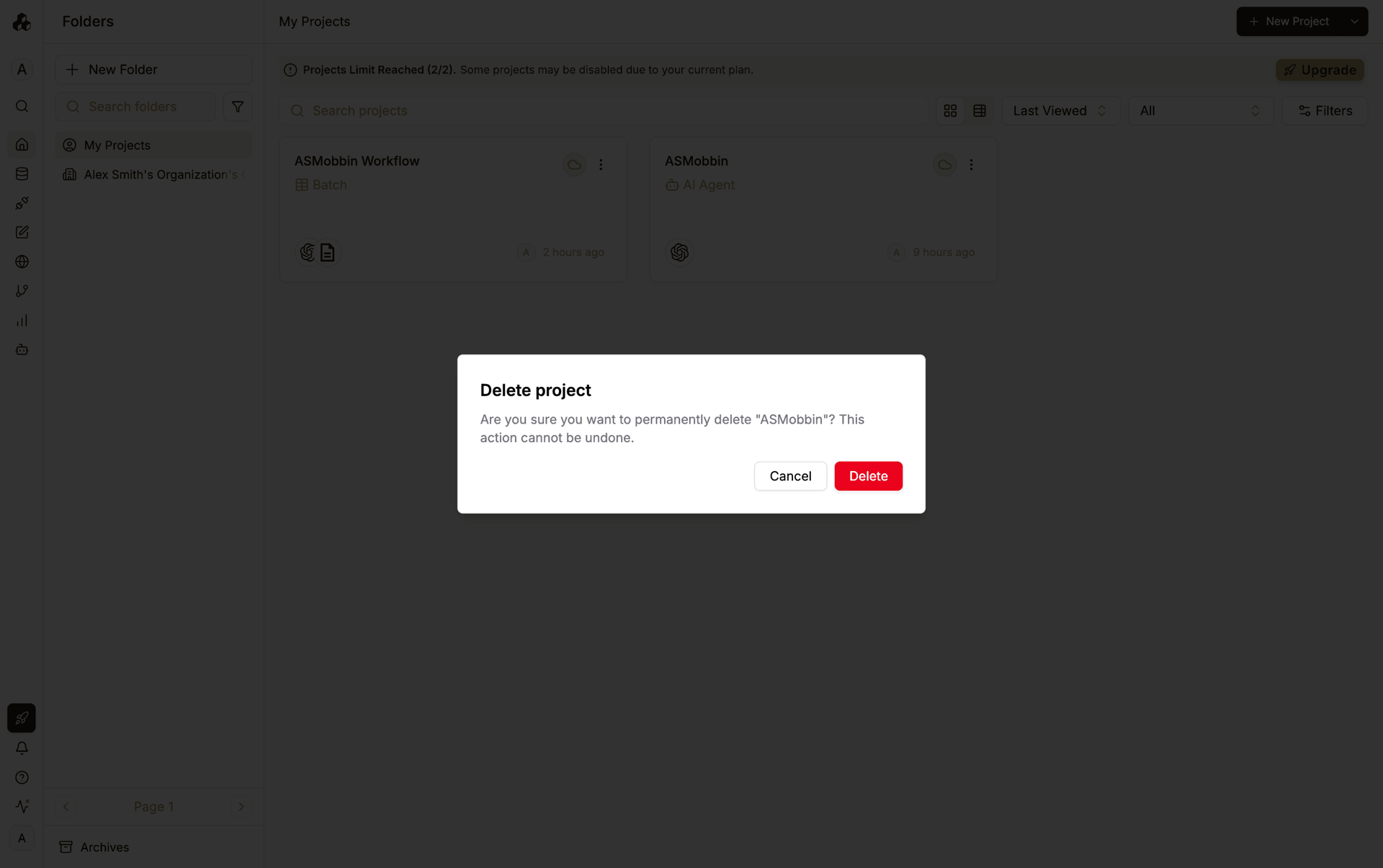 StackAI Web Business interface screenshot 6