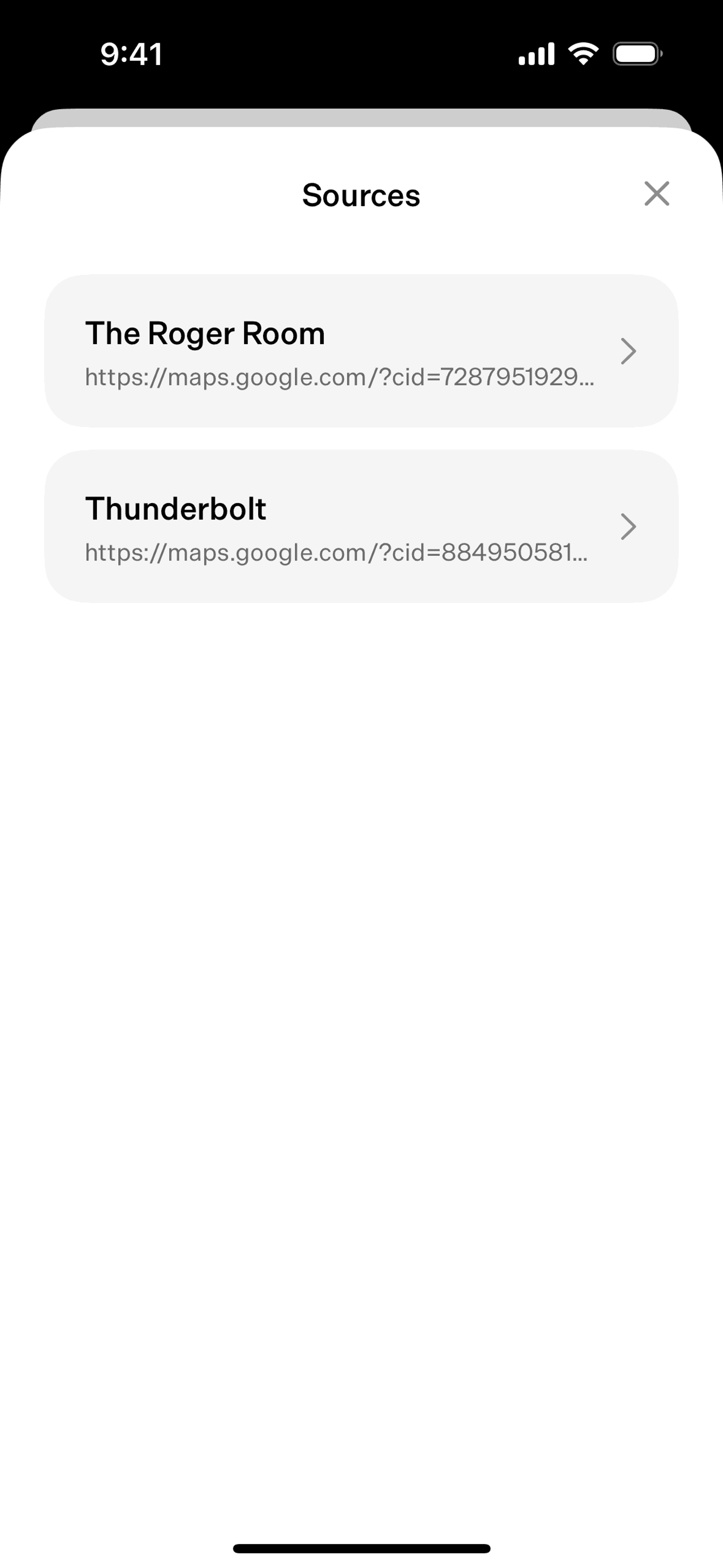 Dot iOS AI interface screenshot 9