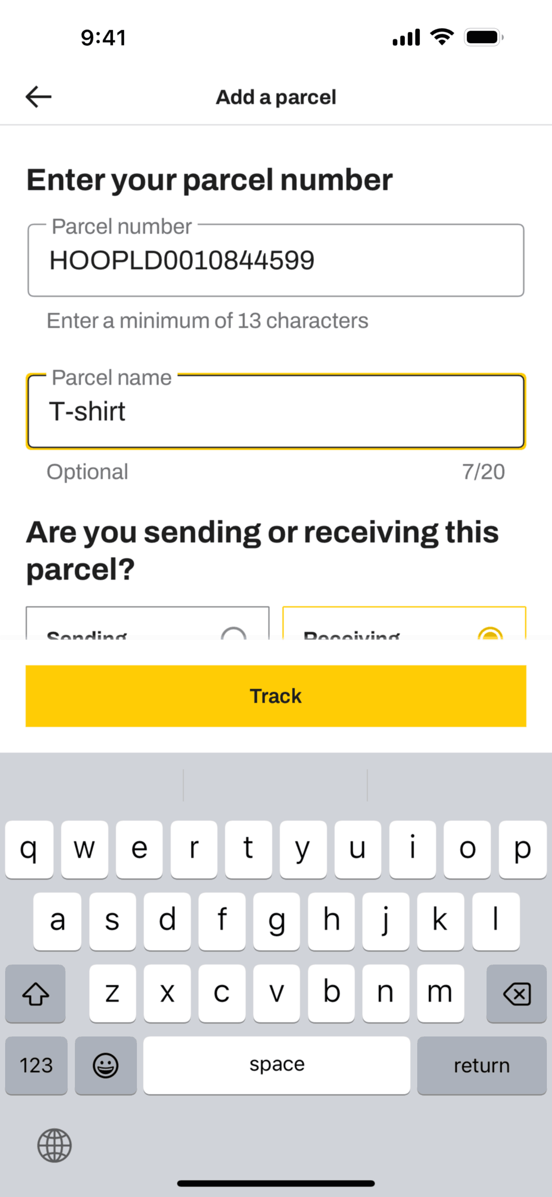 InPost UK iOS Shopping interface screenshot 24