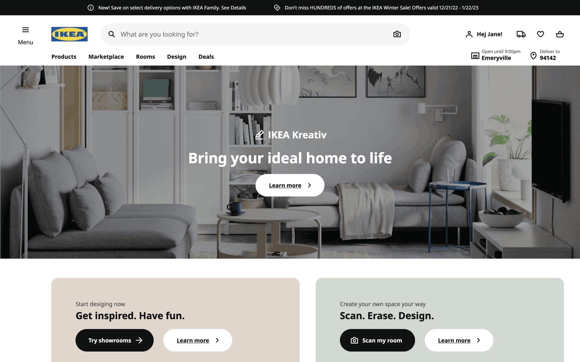 IKEA Web Shopping interface screenshot 14