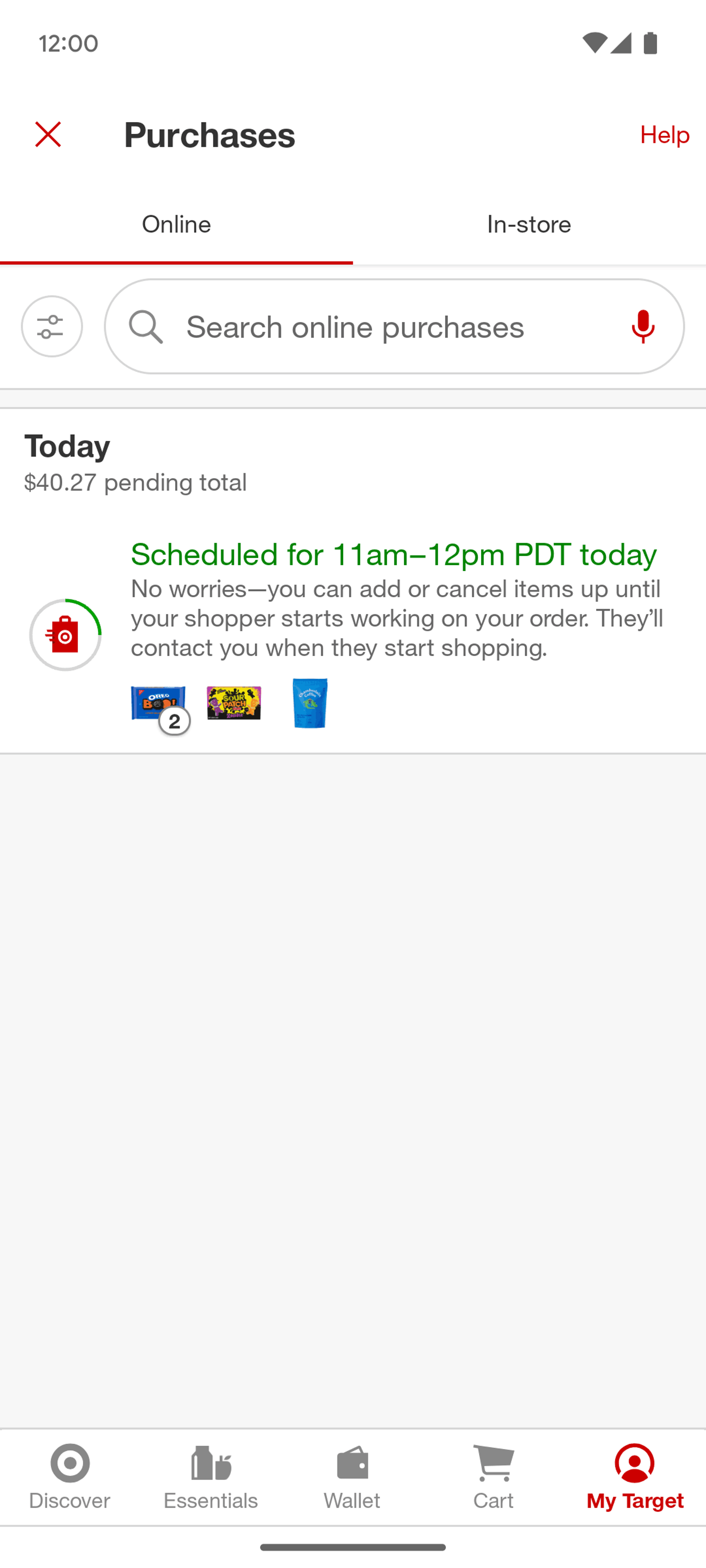 Target Android Shopping interface screenshot 21