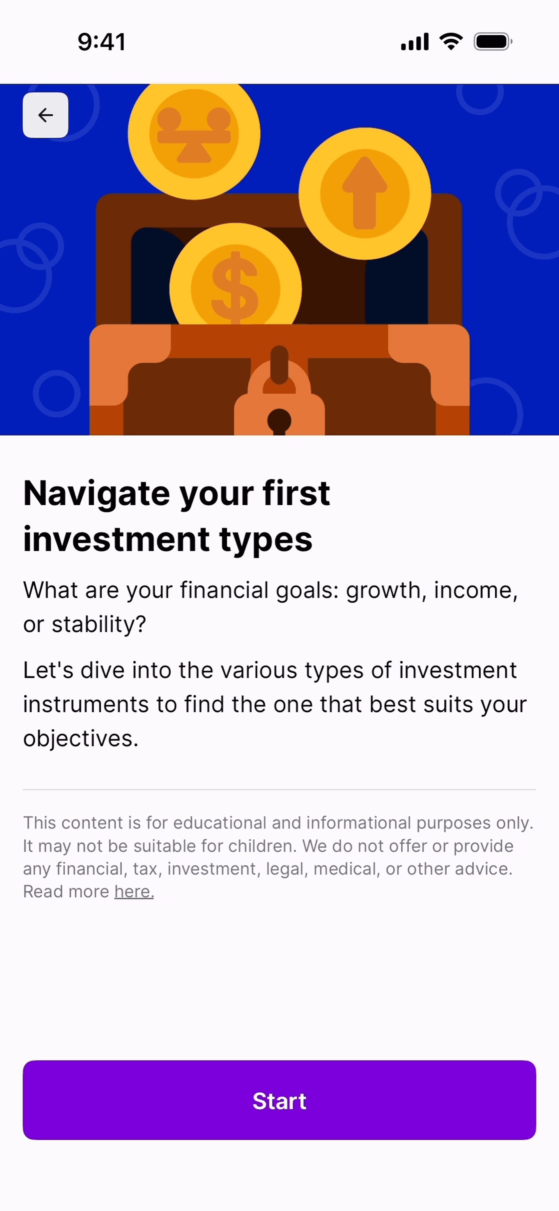 Nibble iOS quiz interface screenshot 15
