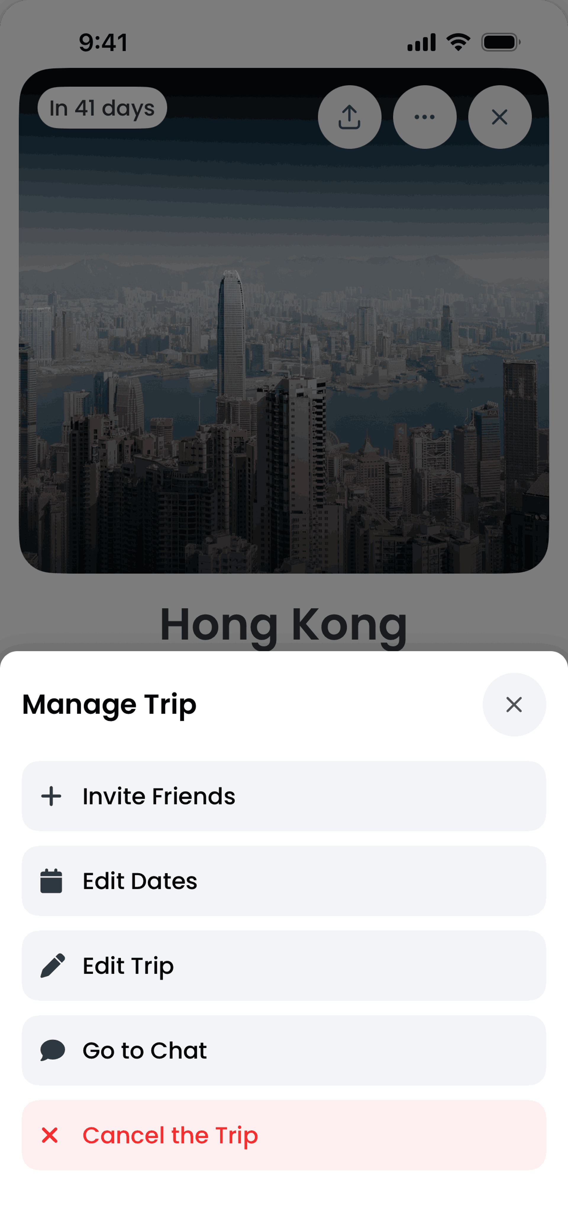 Pangea iOS Travel & Transportation interface screenshot 2