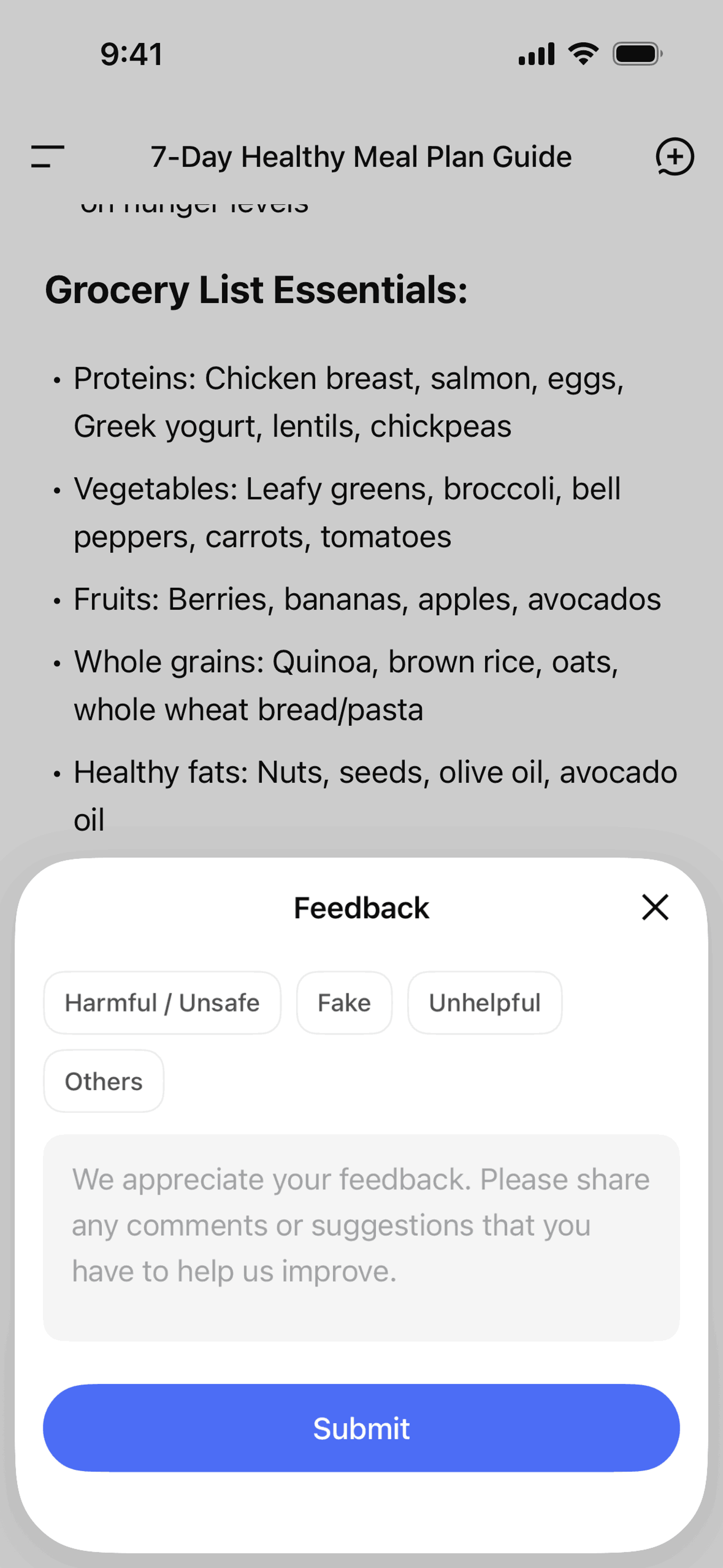 DeepSeek iOS Productivity interface screenshot 10