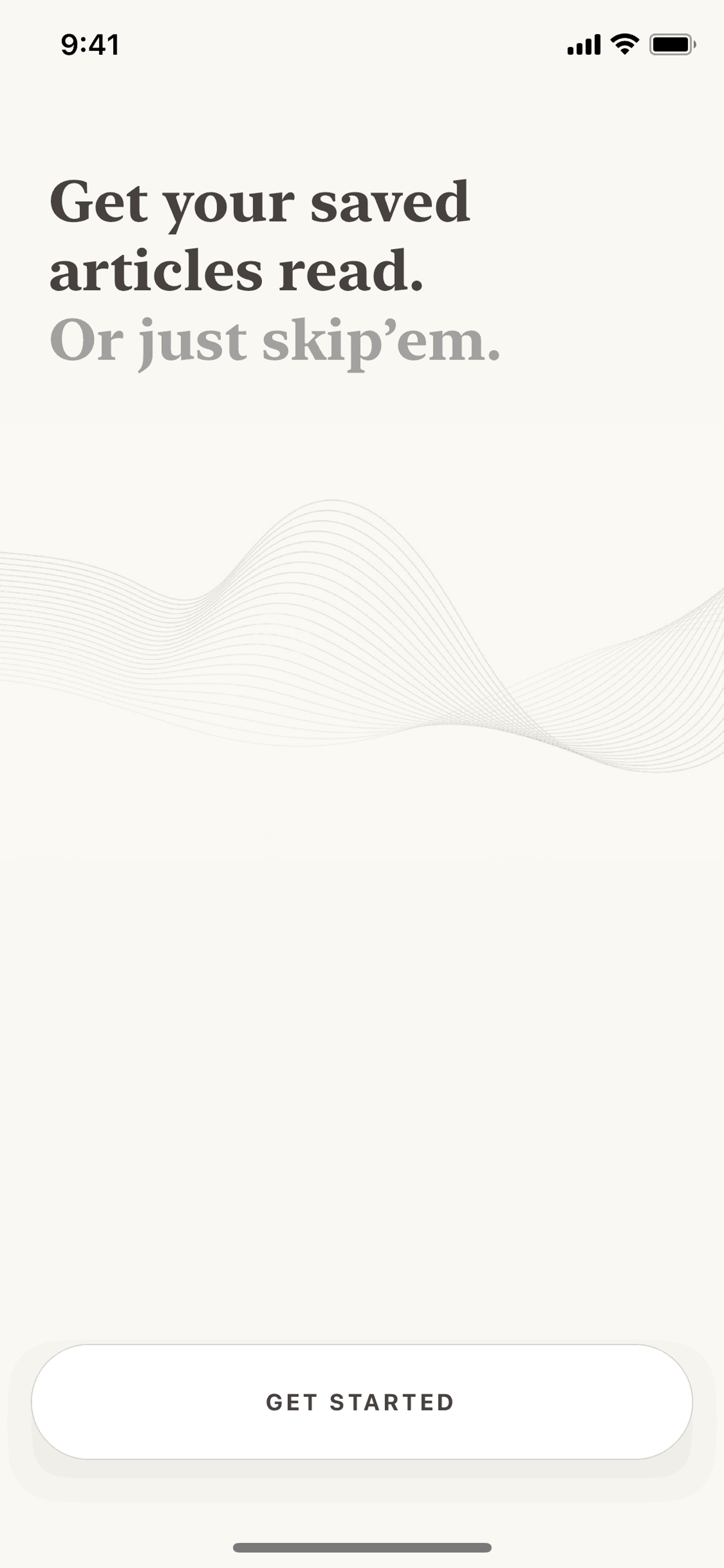 Alfread iOS Productivity interface screenshot 6