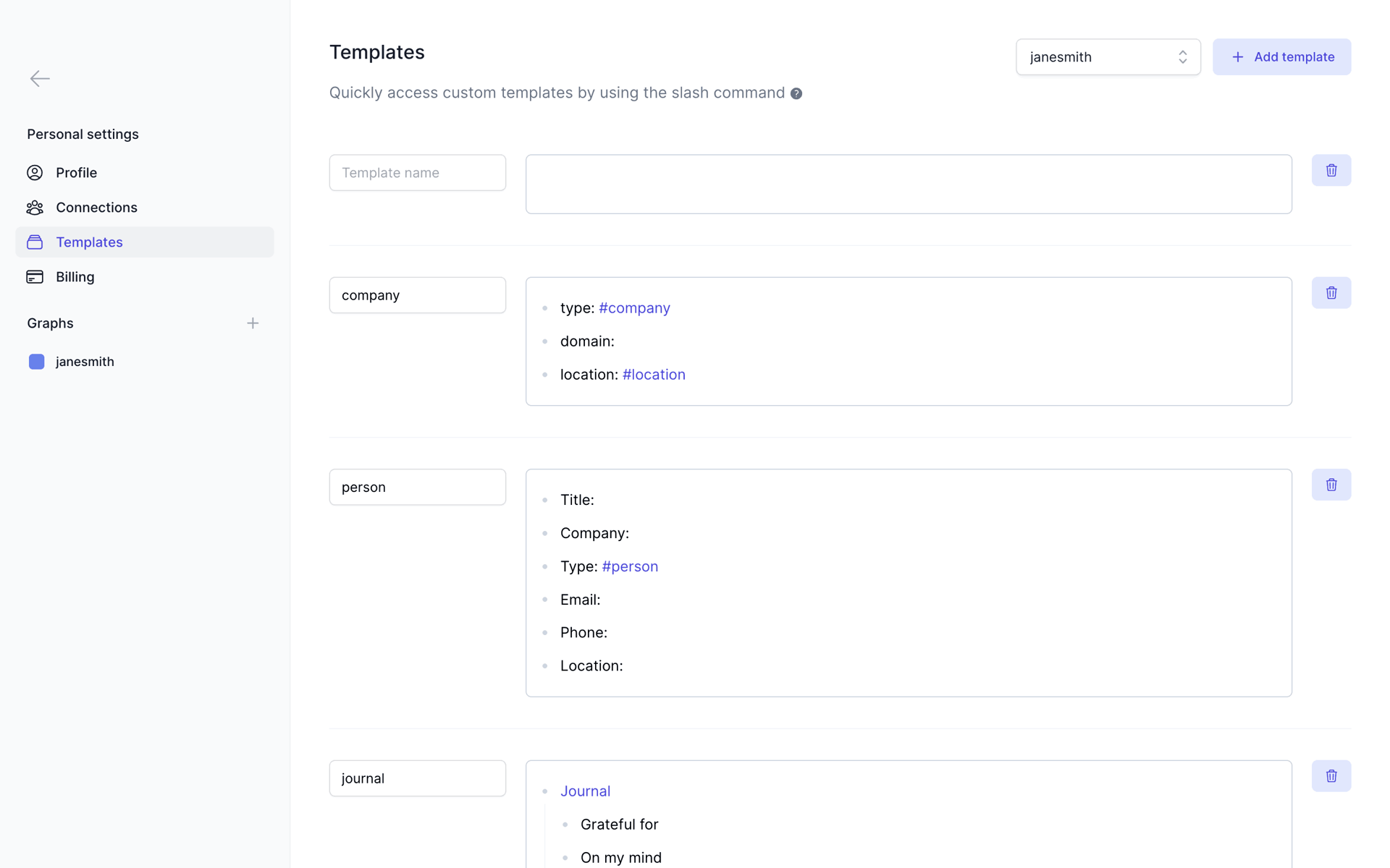 Reflect Web AI interface screenshot 22
