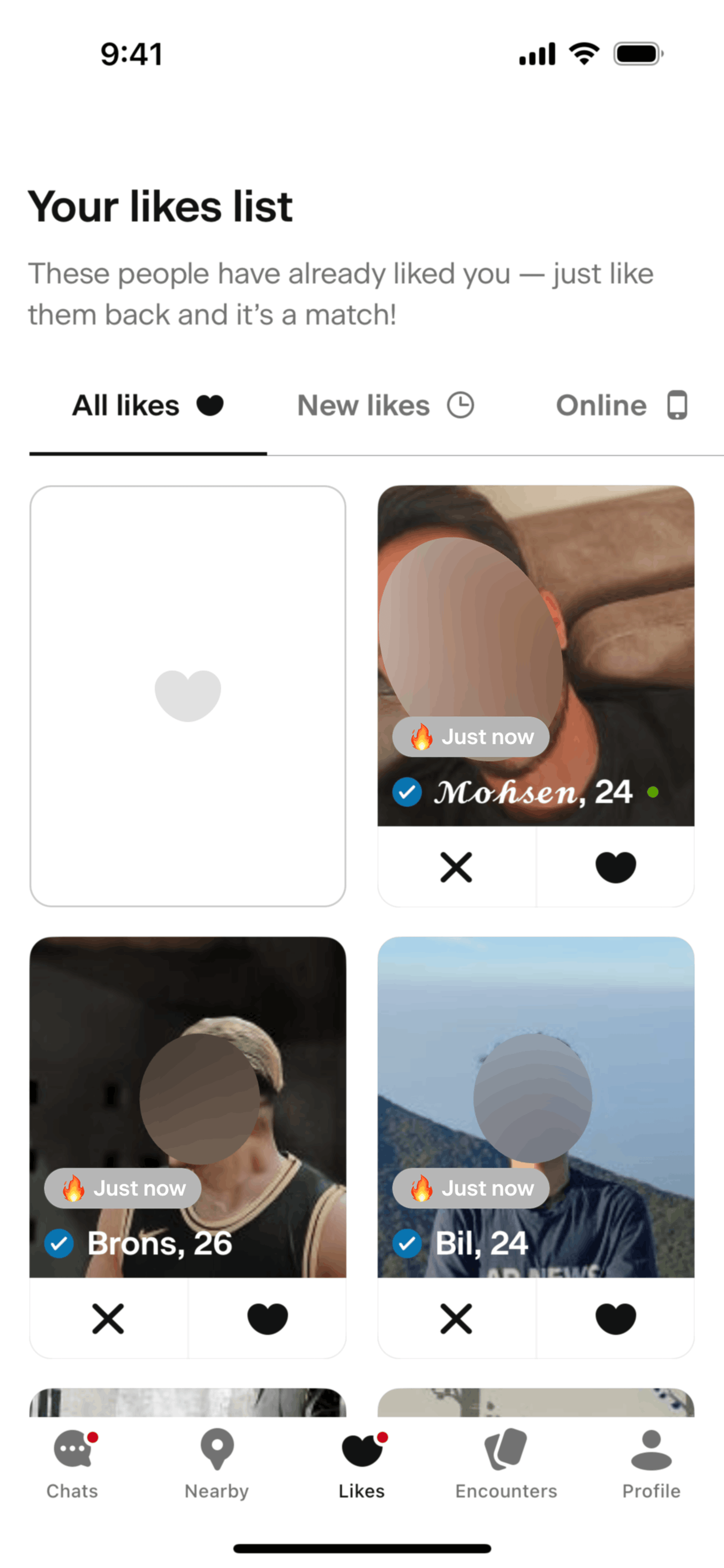 Badoo iOS Lifestyle interface screenshot 23