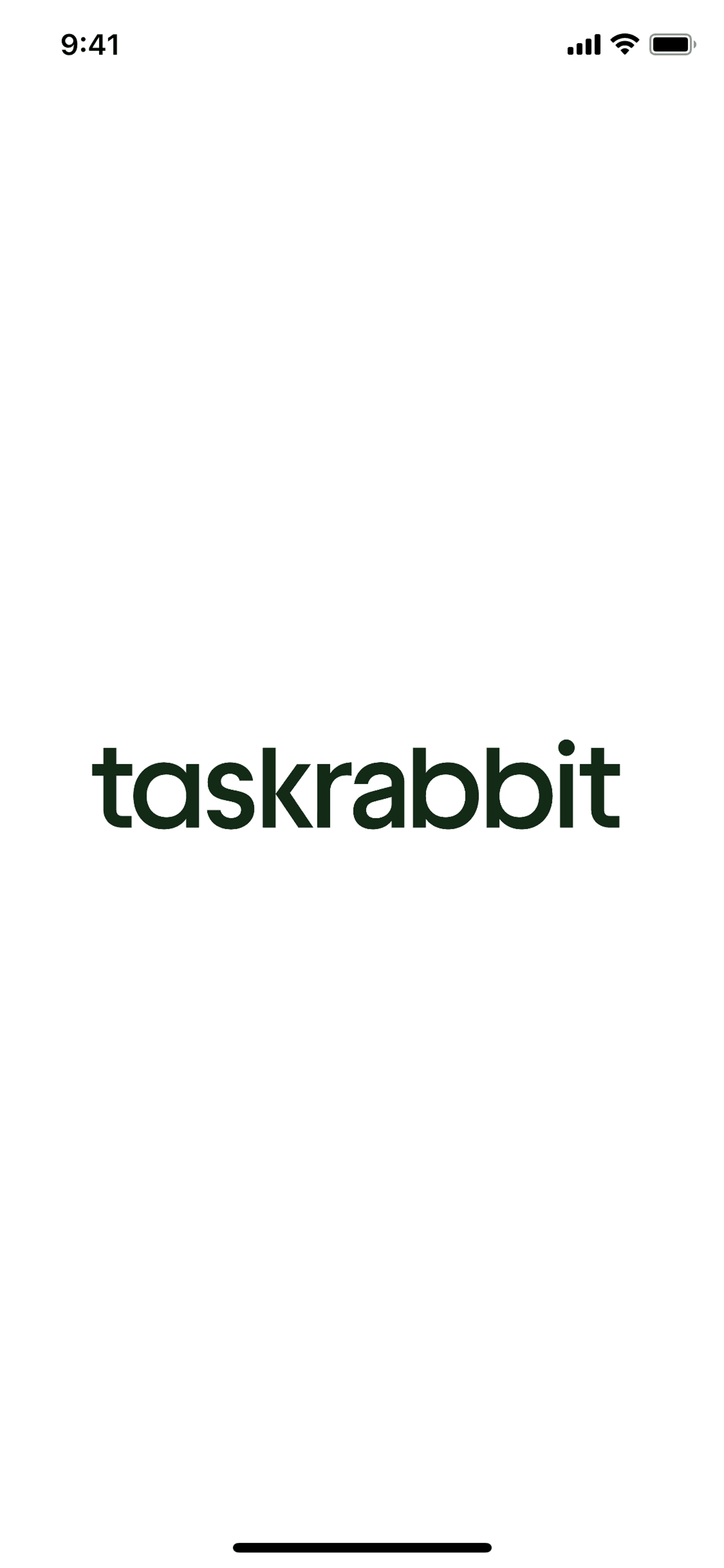TaskRabbit iOS Lifestyle interface screenshot 1