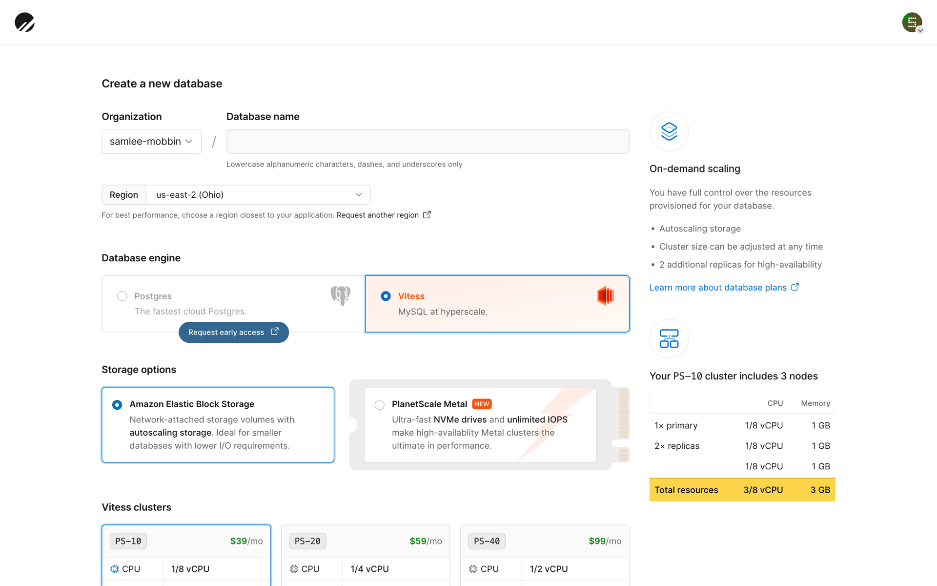 PlanetScale Web Developer Tools interface screenshot 21