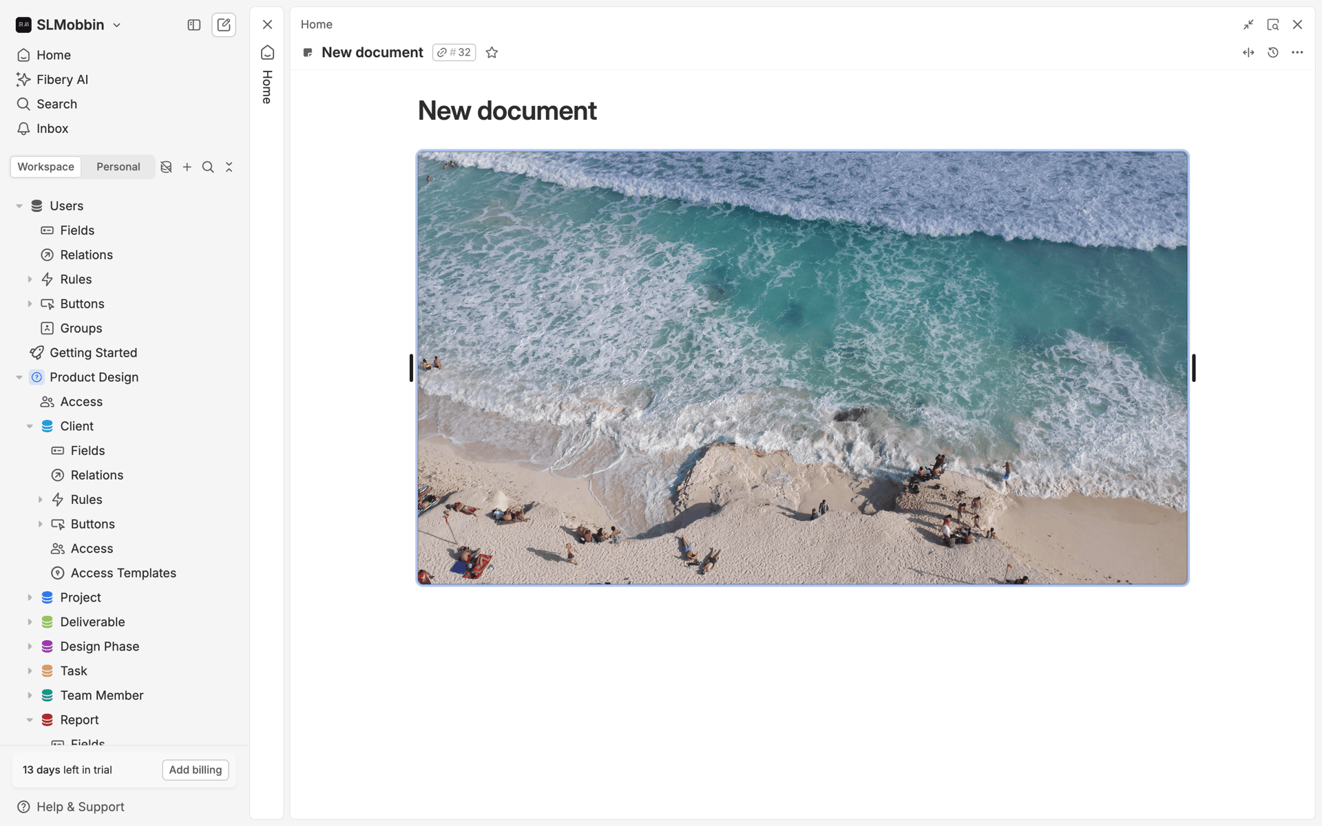 Fibery Web Productivity interface screenshot 6