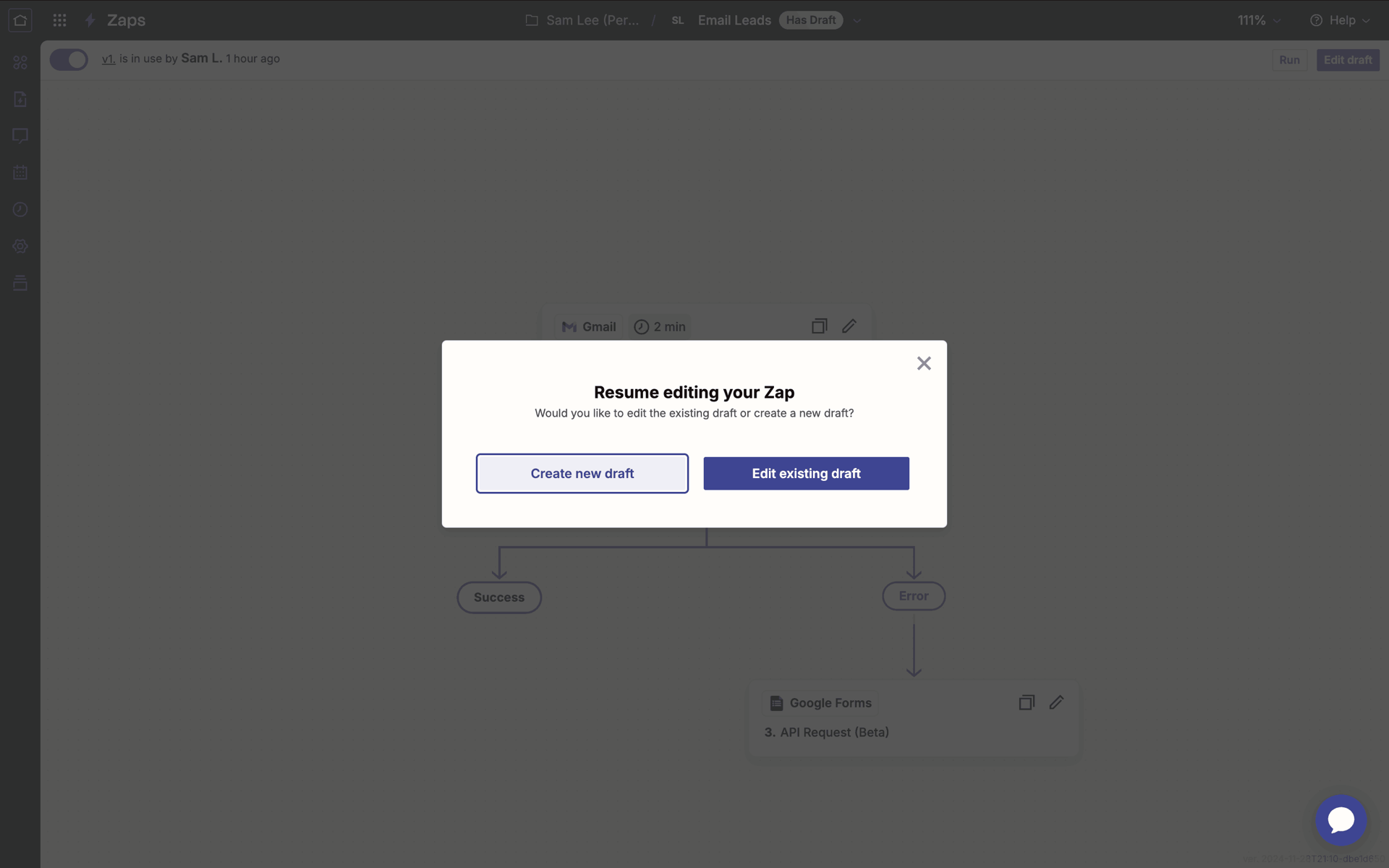 Zapier Web Productivity interface screenshot 11