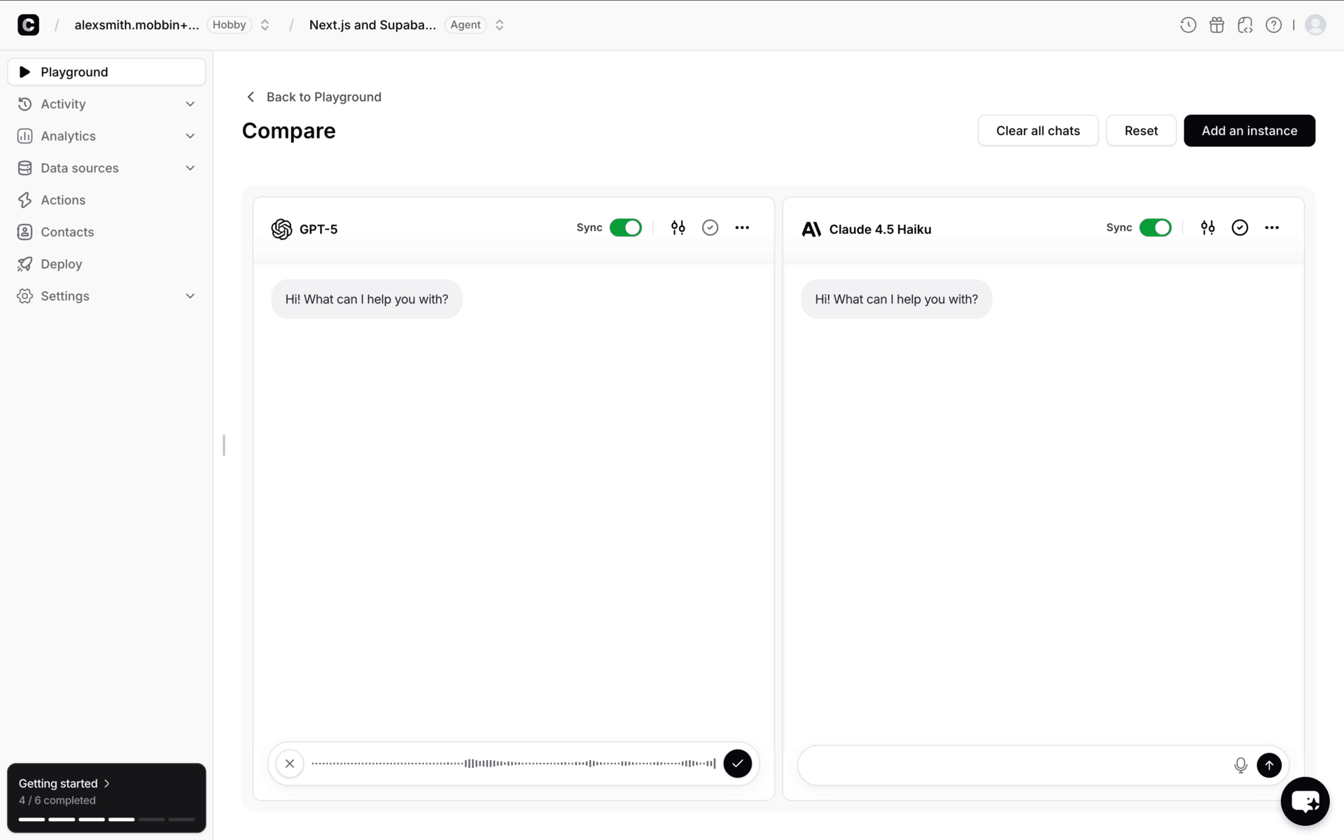 Chatbase Web Business interface screenshot 15