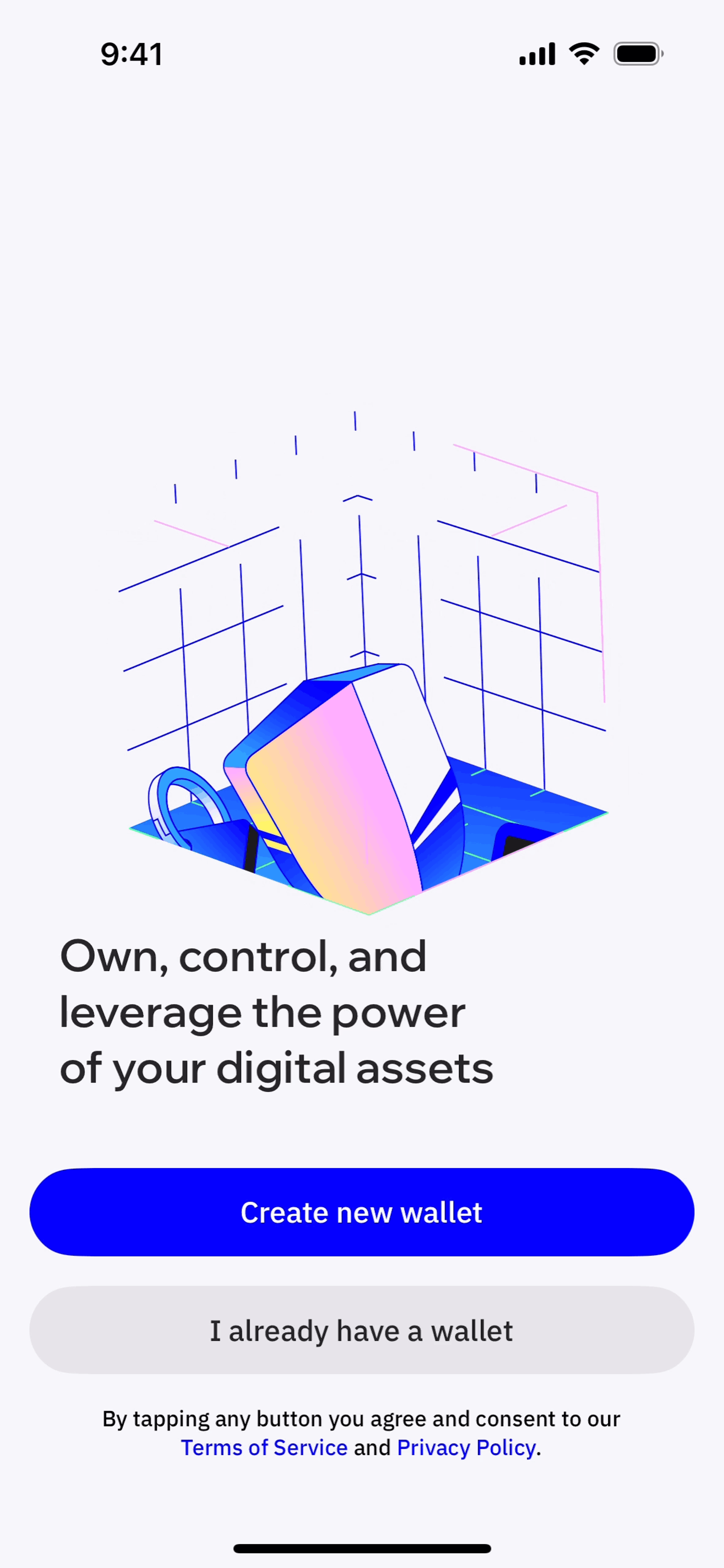 Trust Wallet iOS Crypto & Web3 interface screenshot 1