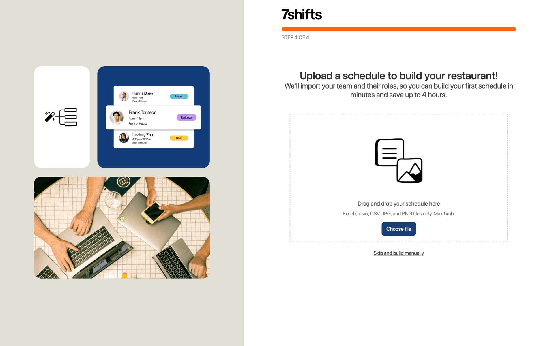 7shifts Web Business interface screenshot 19