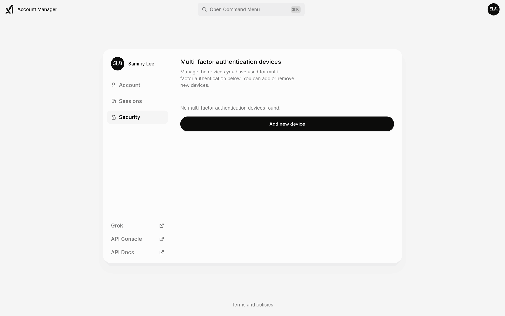 Grok Web AI interface screenshot 11