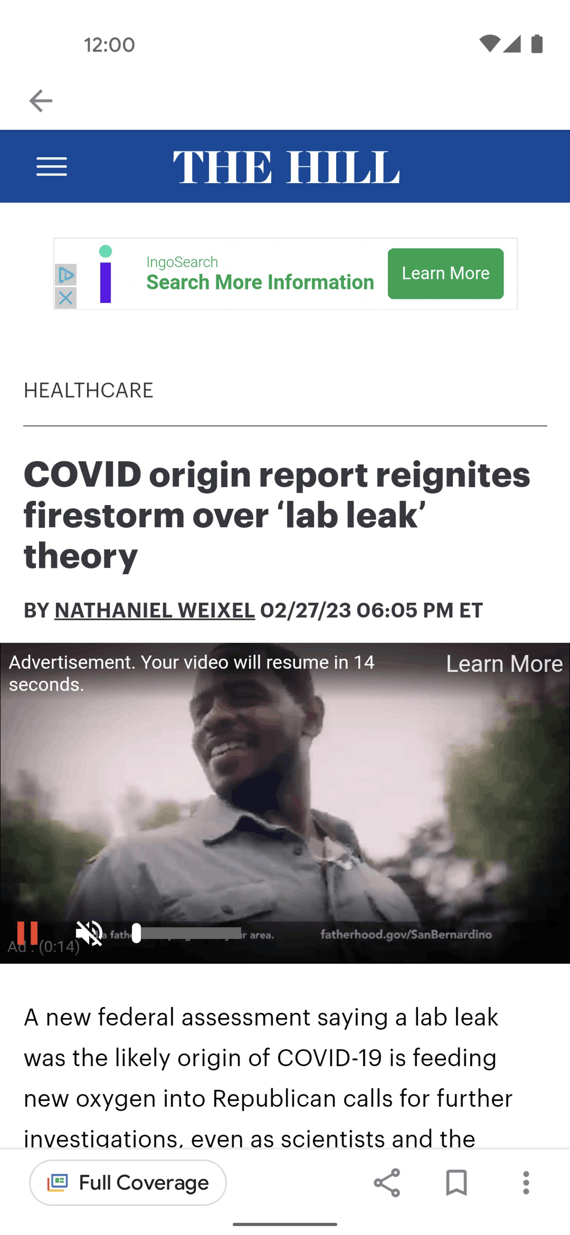 Google News Android News interface screenshot 7