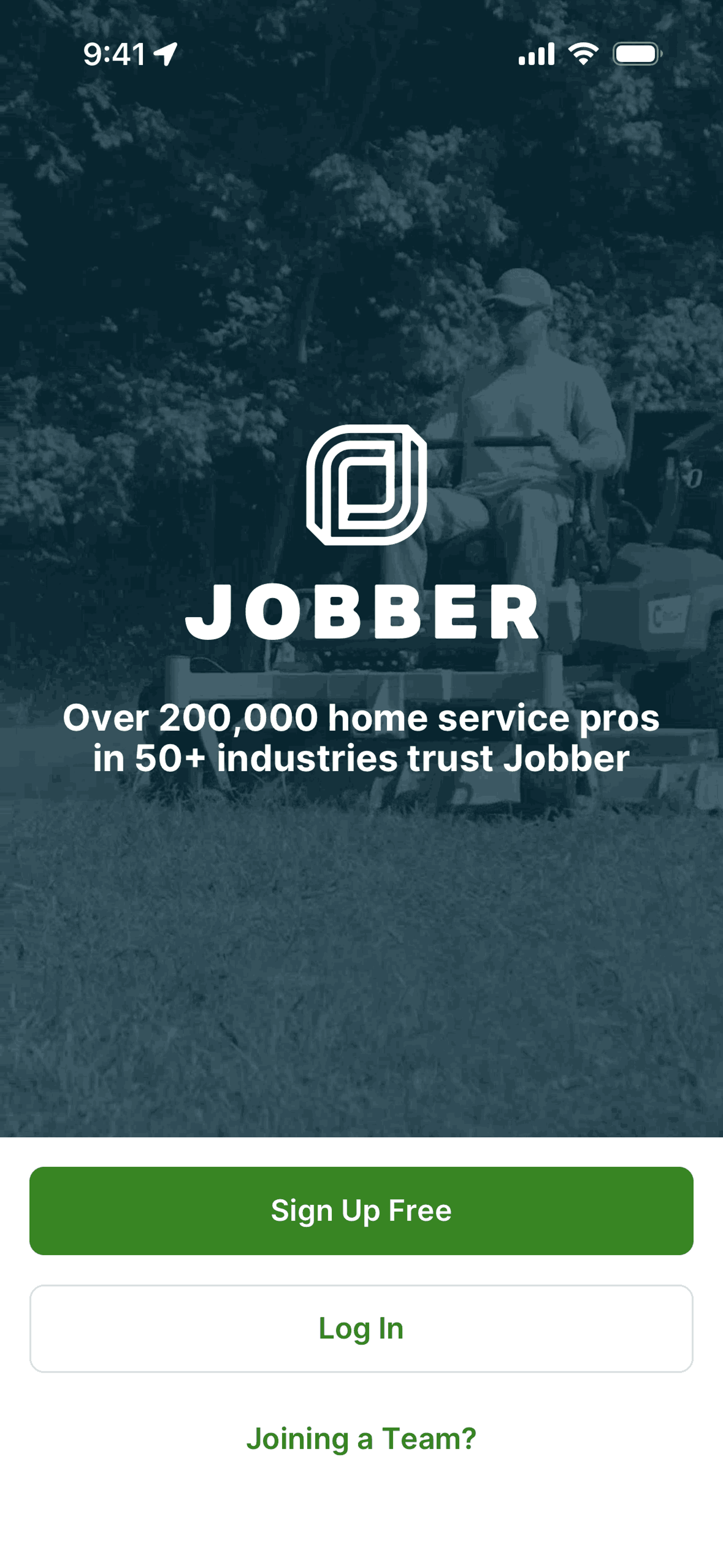 Jobber iOS Business interface screenshot 2
