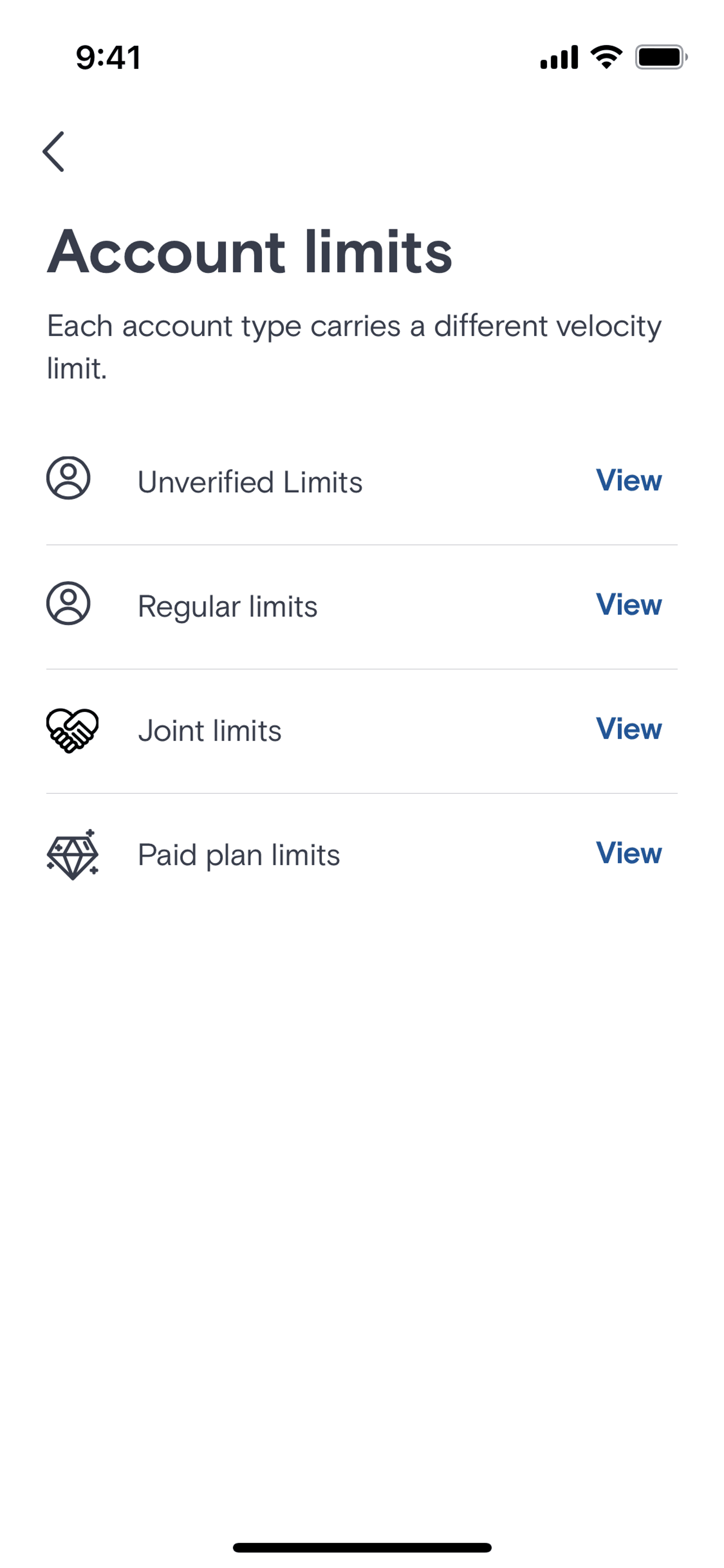 KOHO iOS Finance interface screenshot 18