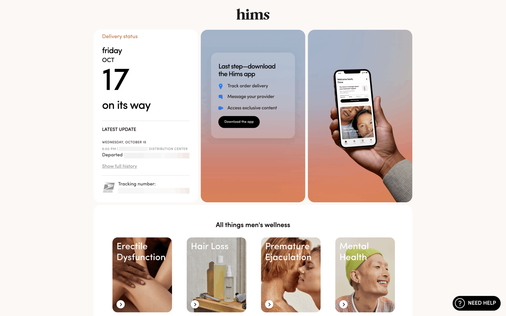 Hims Web Medical interface screenshot 18