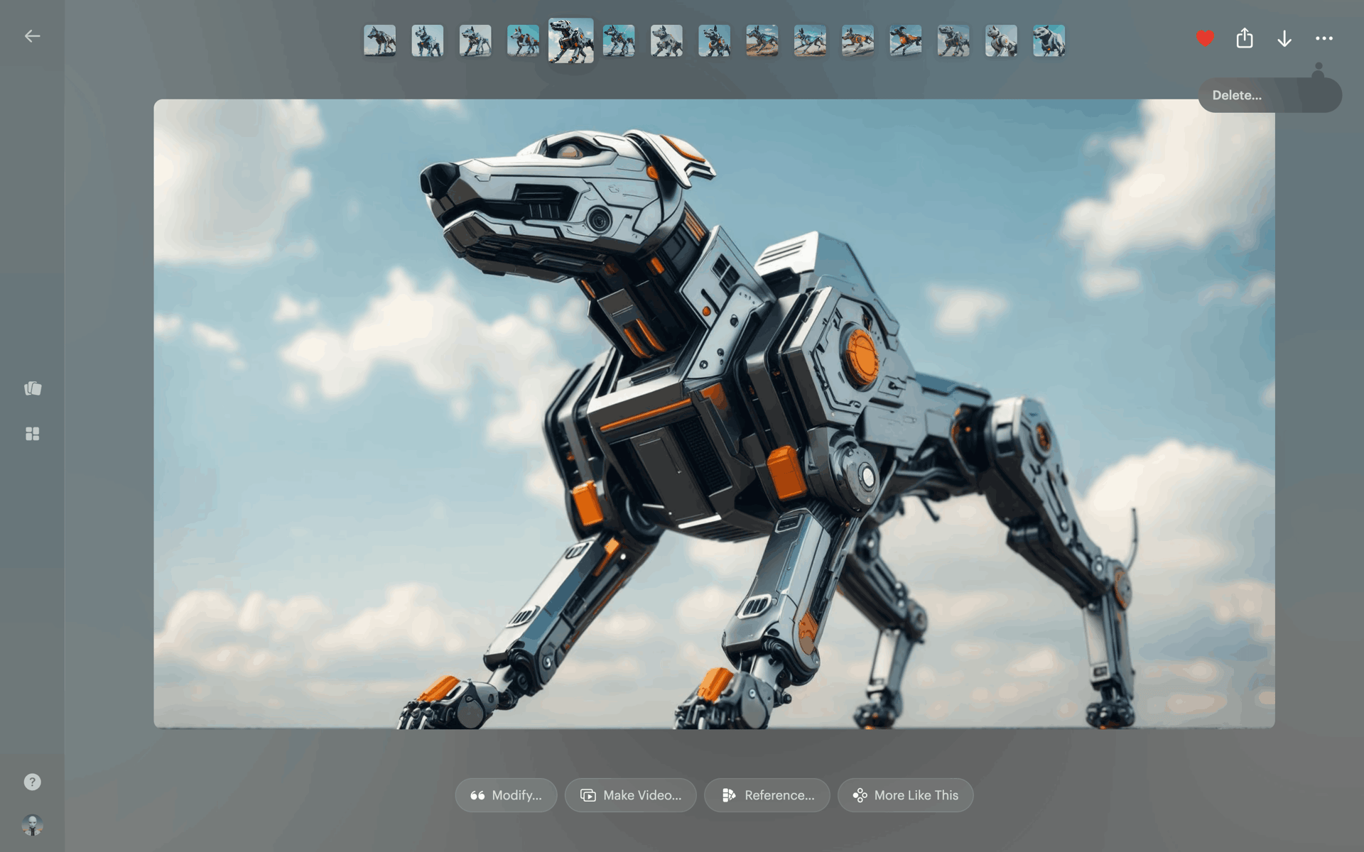 Luma AI Web Photo & Video interface screenshot 17