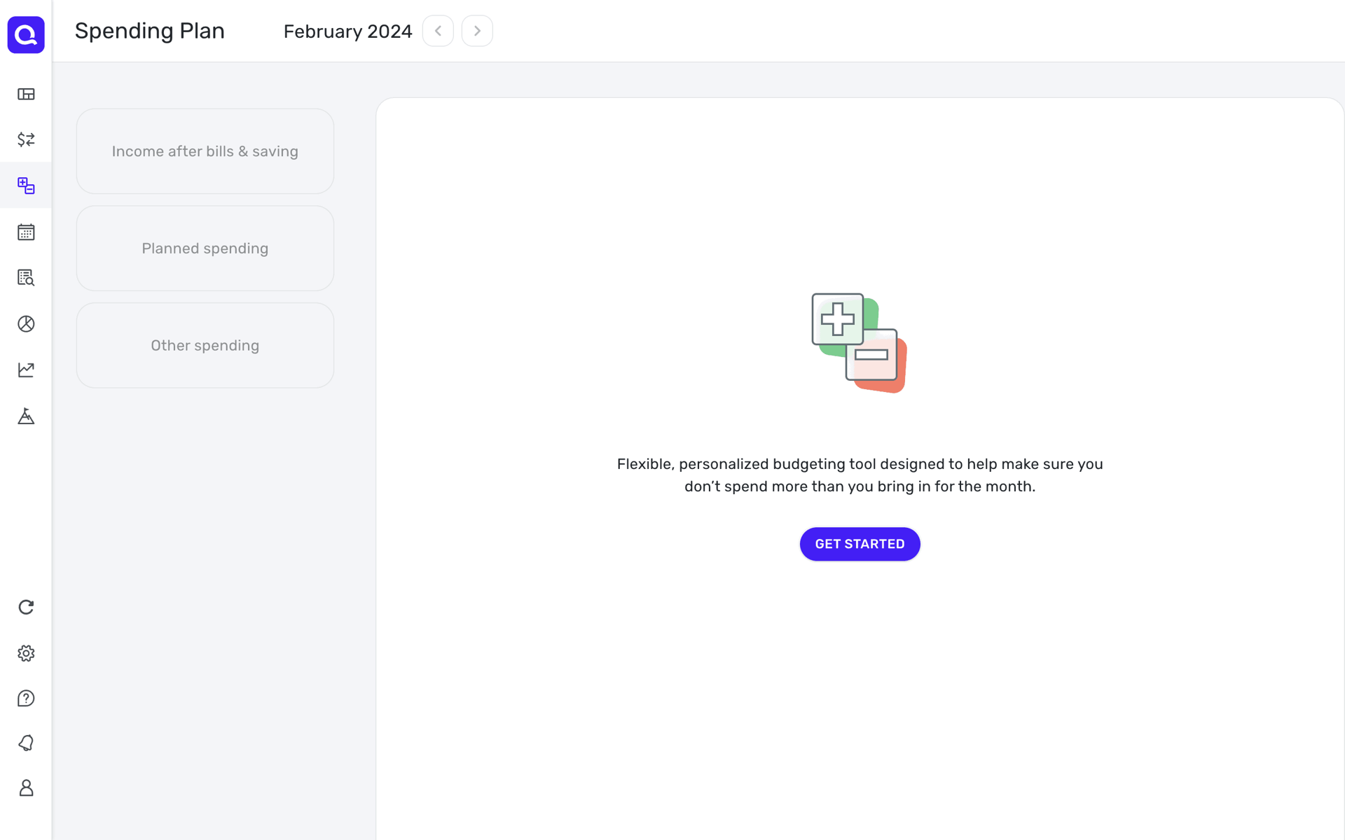 Quicken Web Finance interface screenshot 8