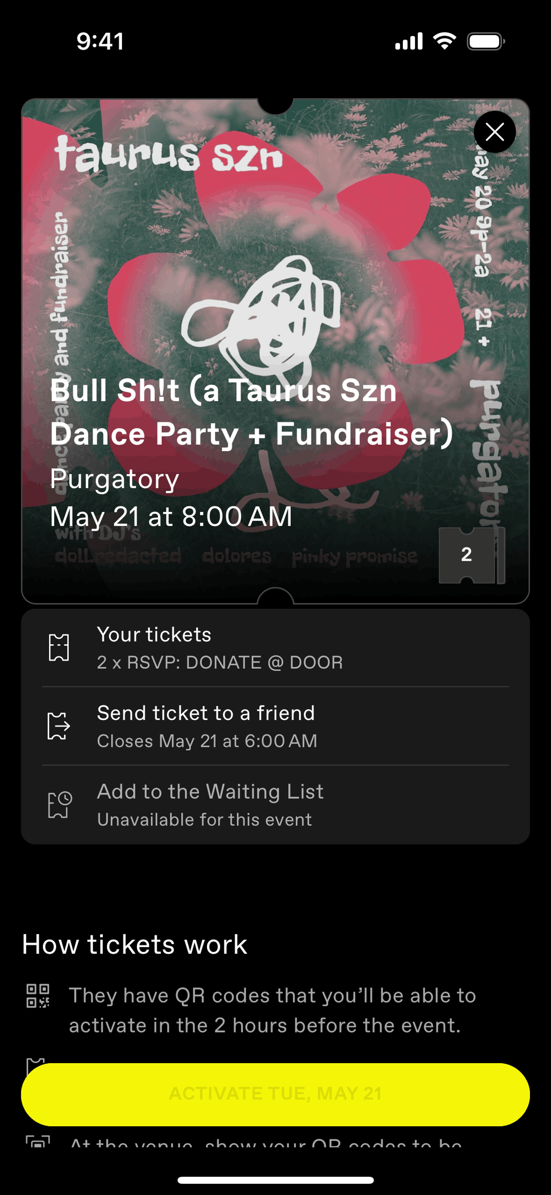 DICE iOS Entertainment interface screenshot 14