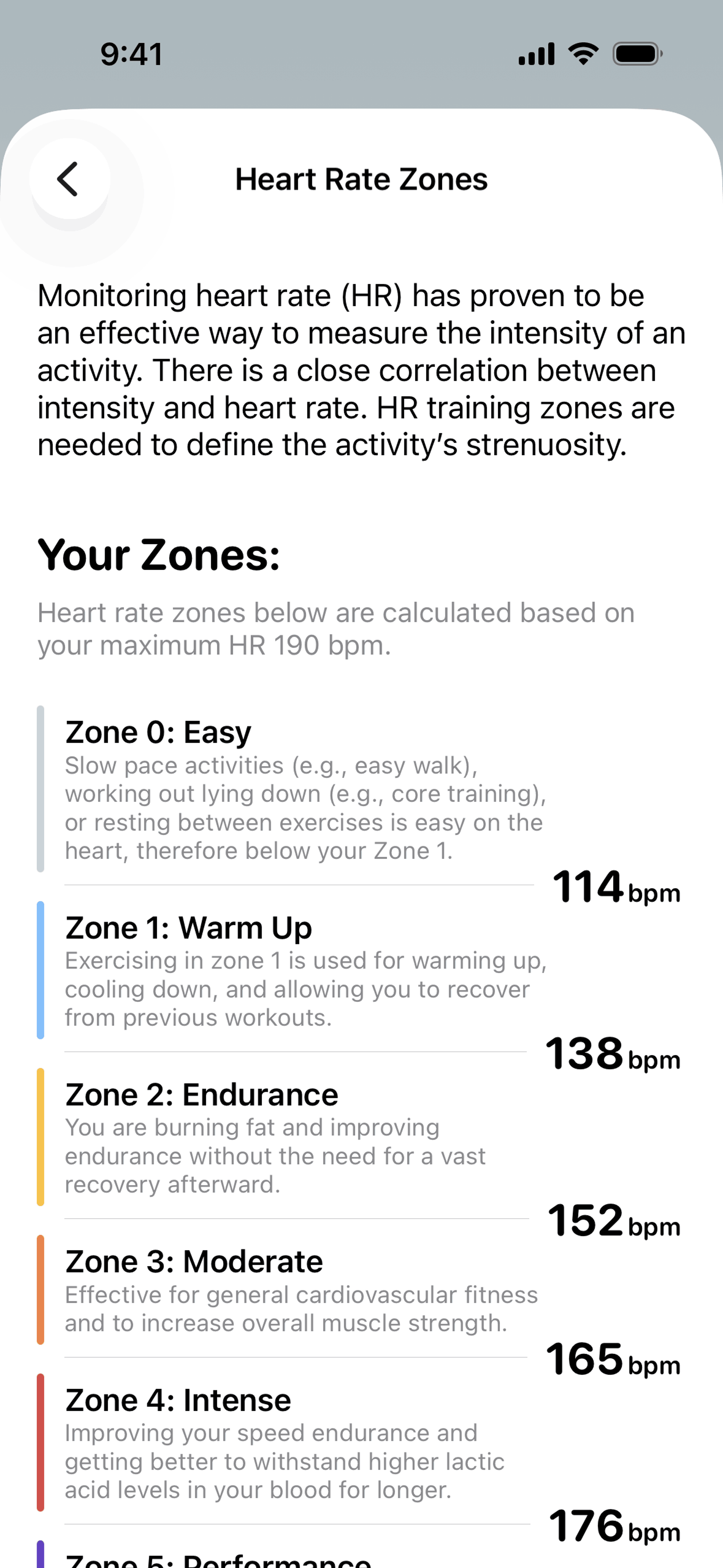 Gentler Streak iOS Health & Fitness interface screenshot 10