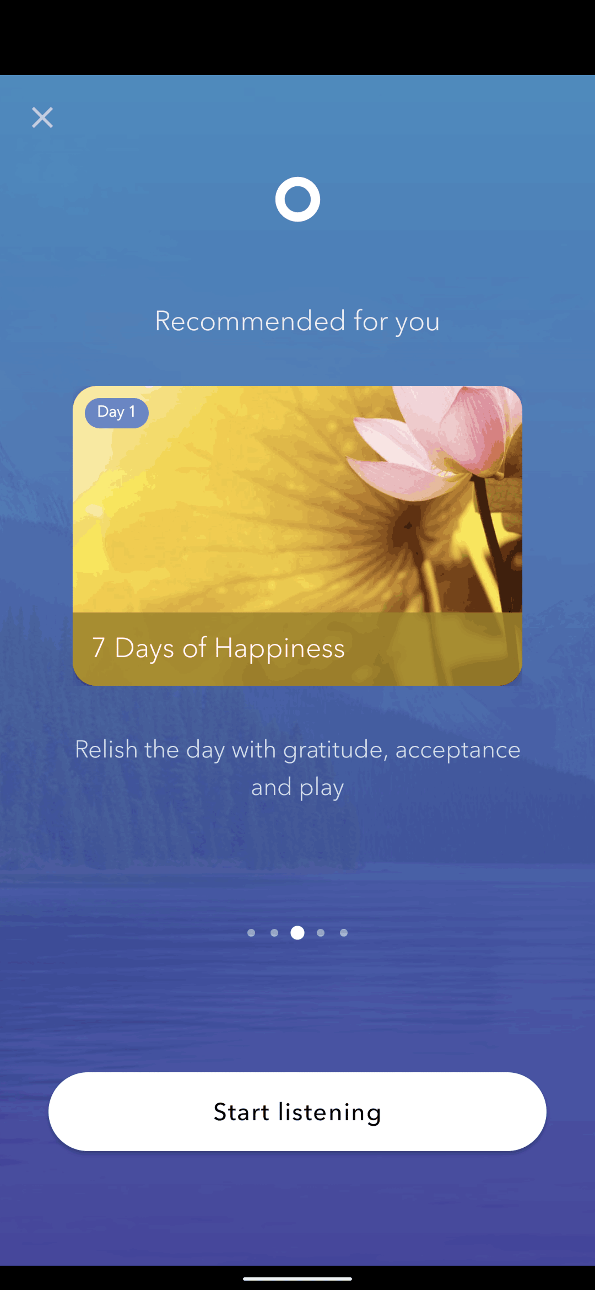 Calm Android Health & Fitness interface screenshot 16