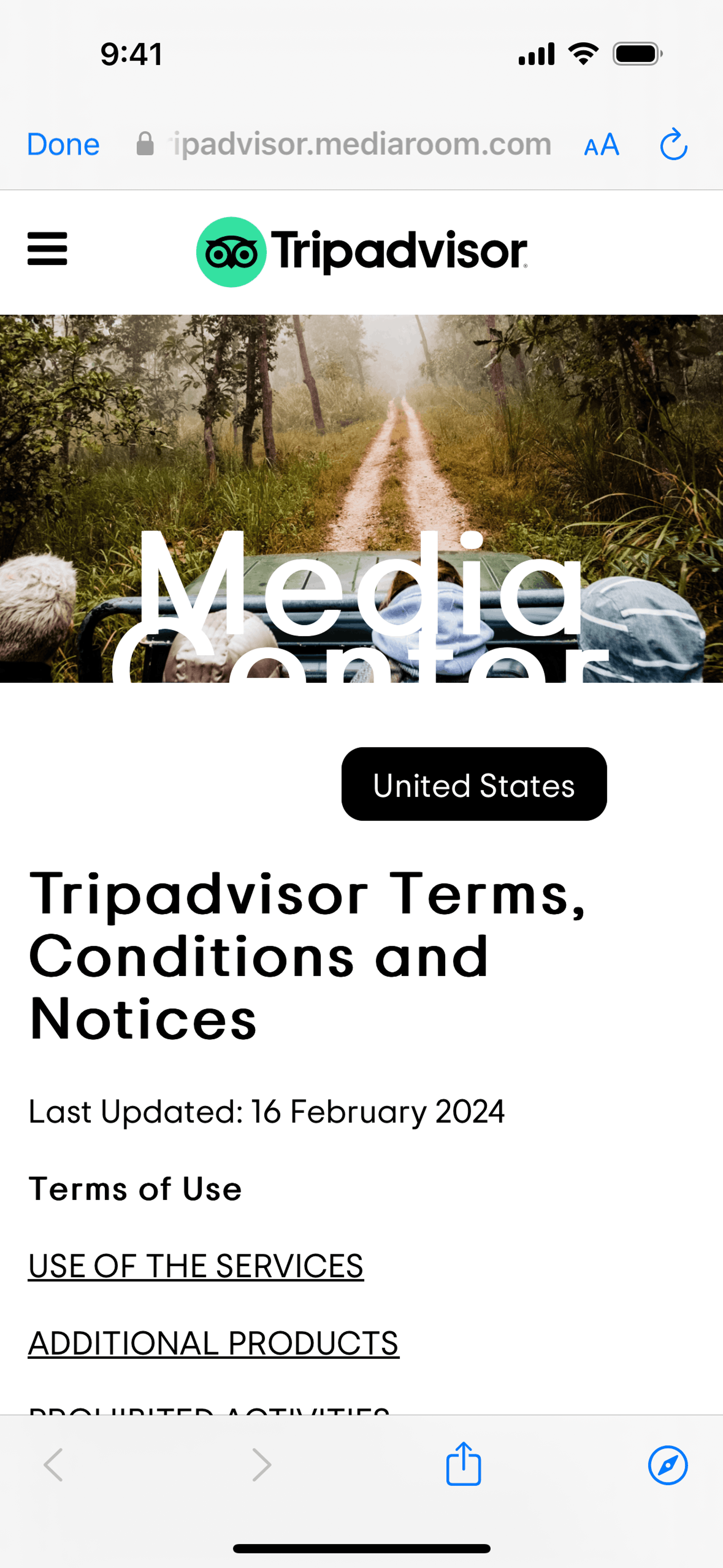 Tripadvisor iOS Travel & Transportation interface screenshot 3