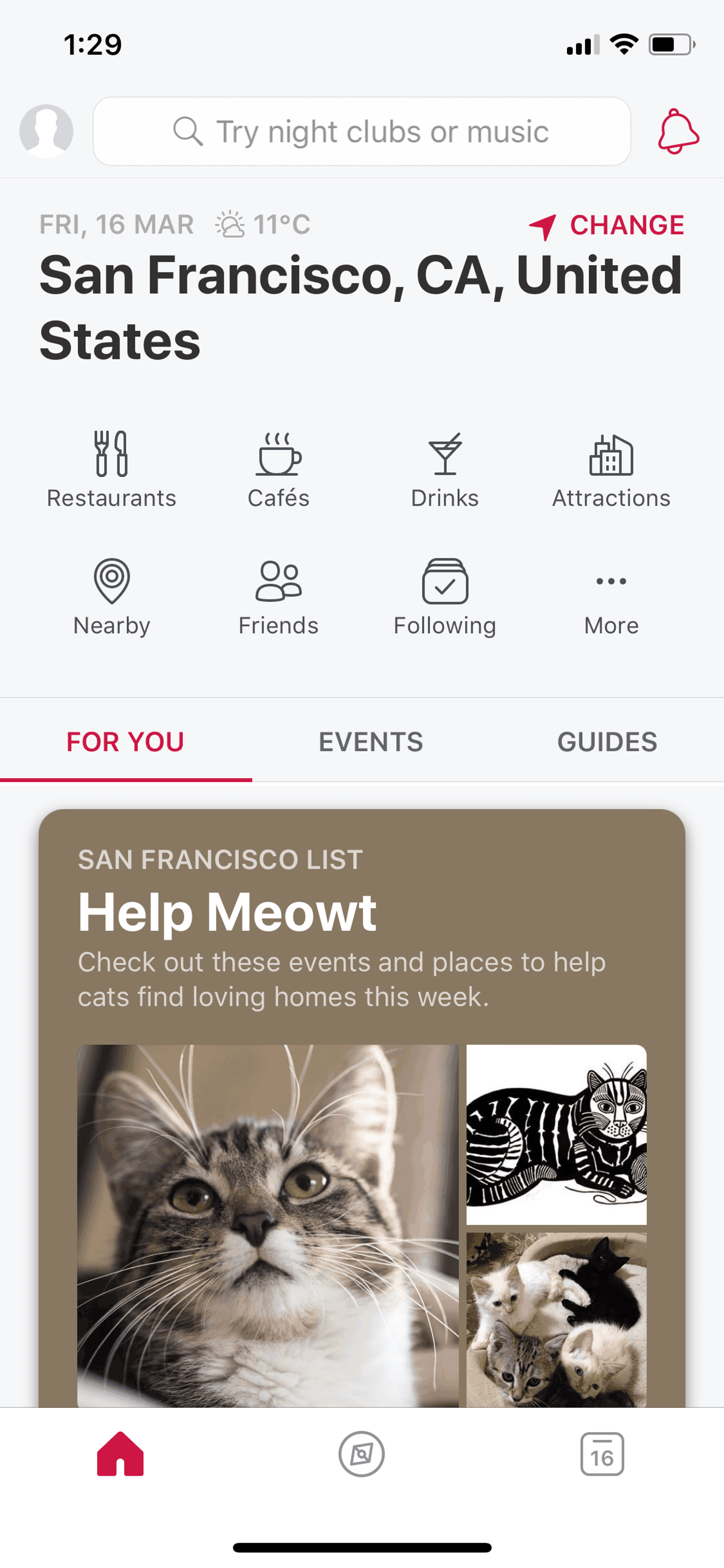 Facebook Local iOS Social Networking interface screenshot 6