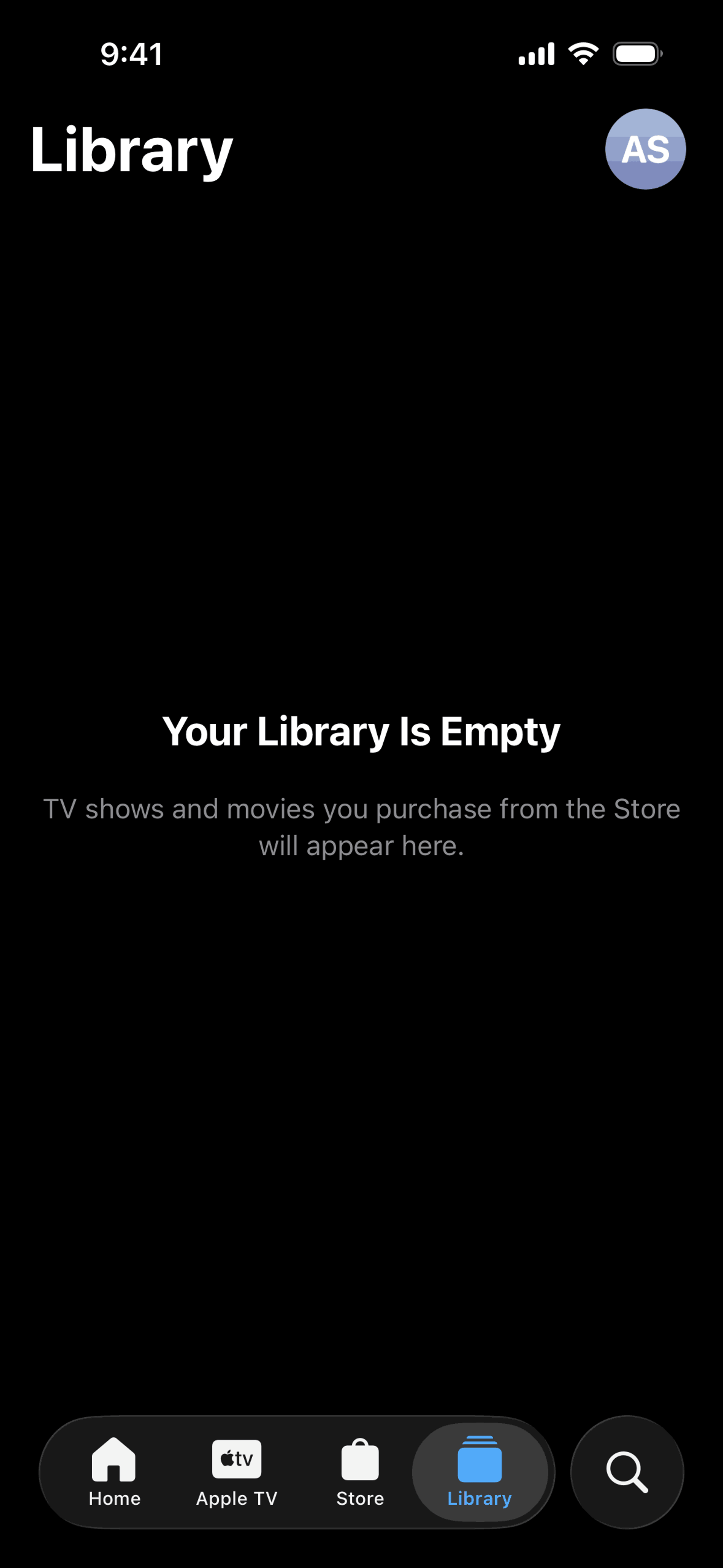 Apple TV iOS Entertainment interface screenshot 9