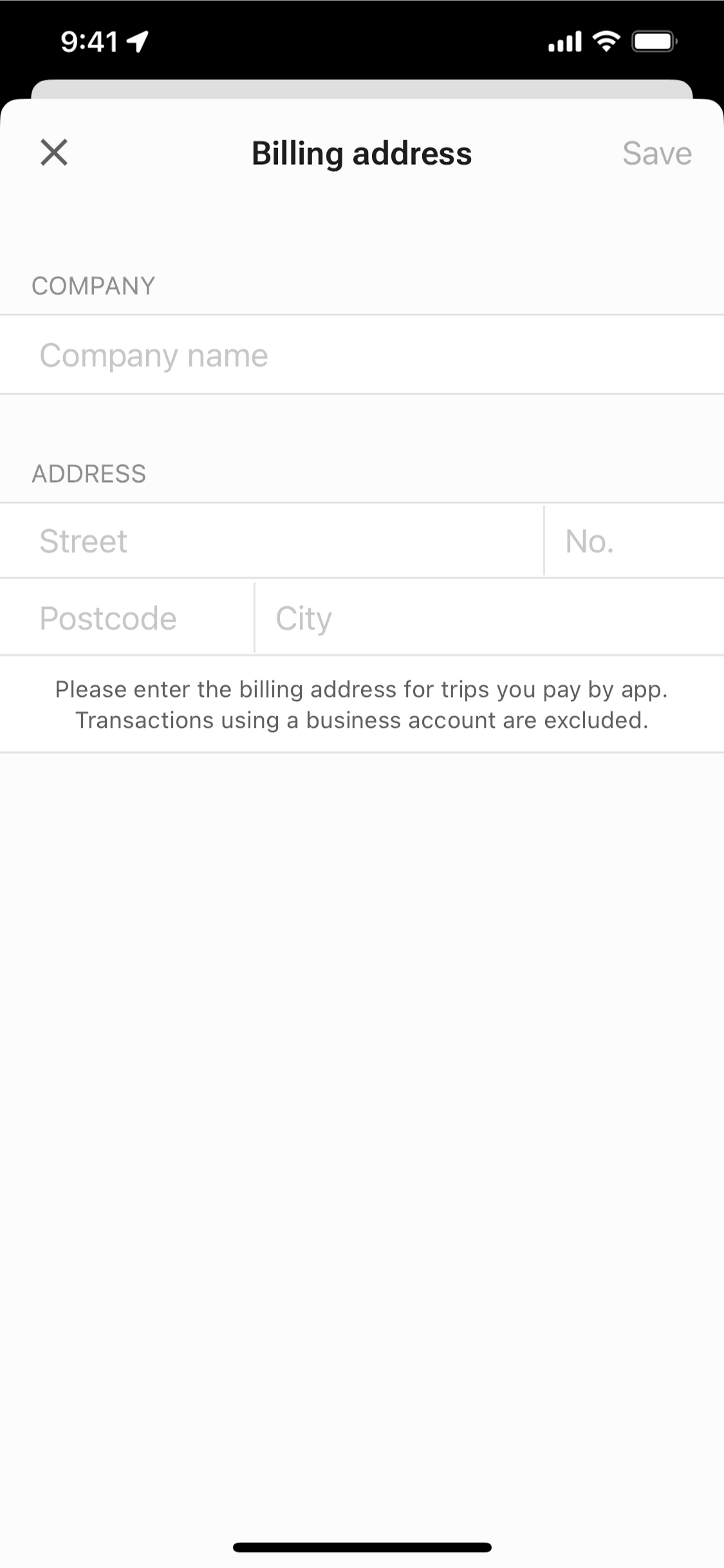 FREENOW iOS Travel & Transportation interface screenshot 5
