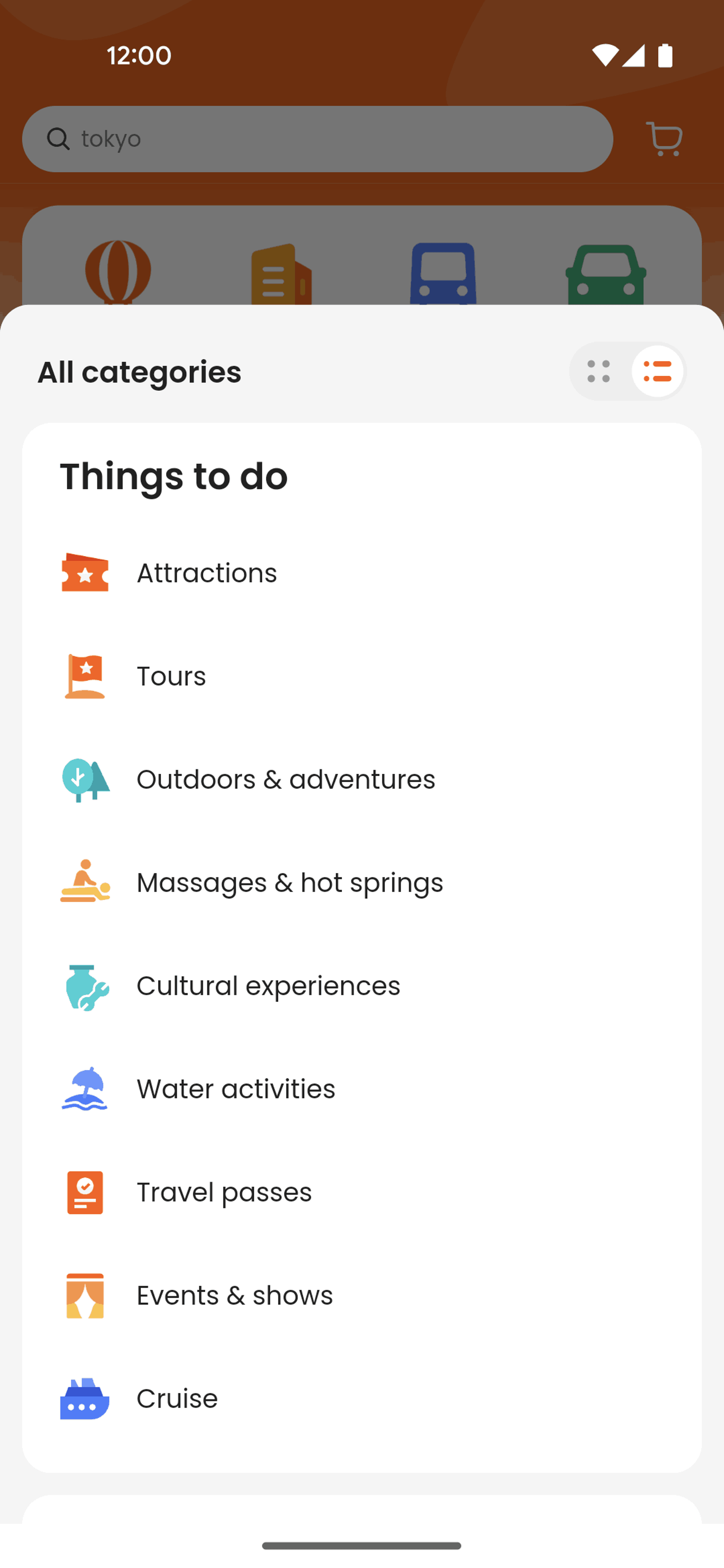 Klook Android Travel & Transportation interface screenshot 22