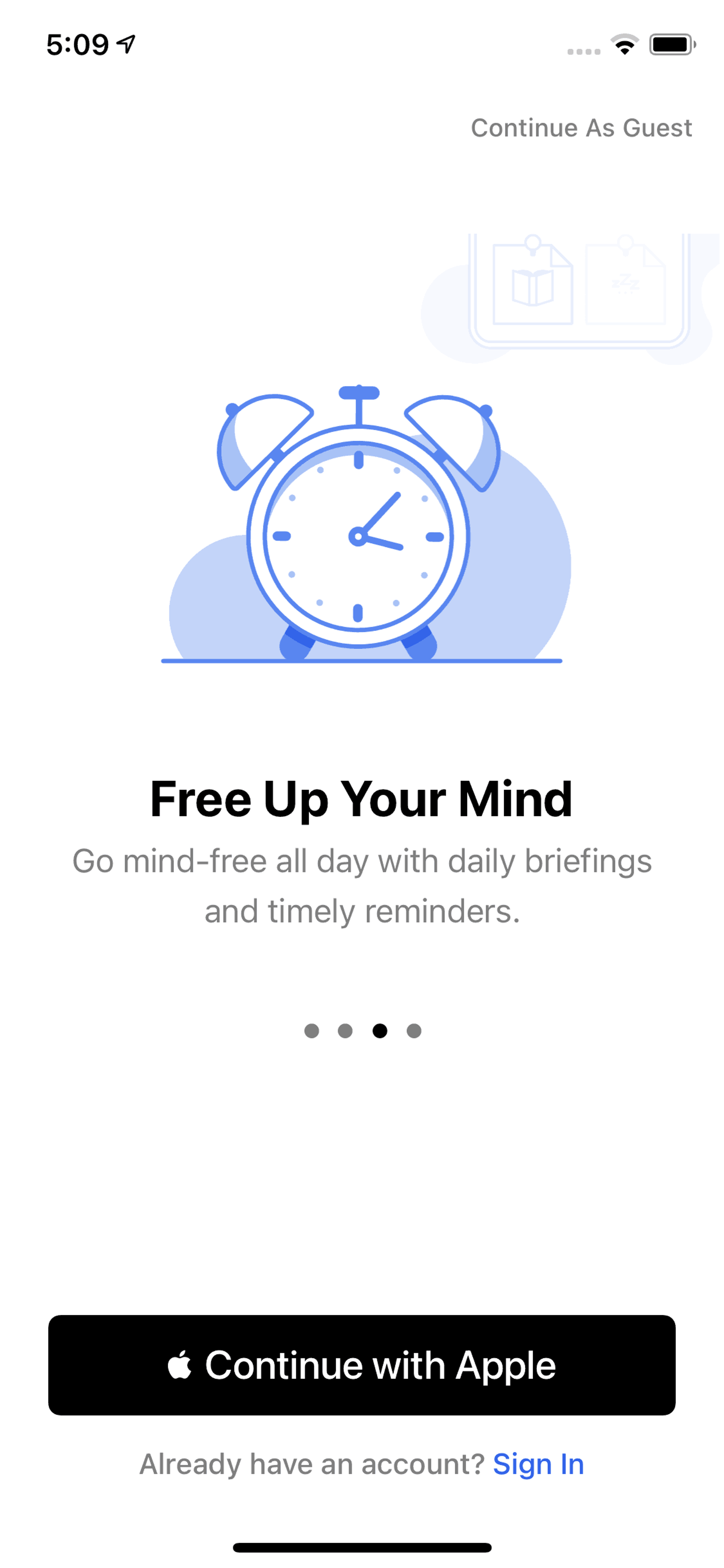 Habitify iOS Productivity interface screenshot 3