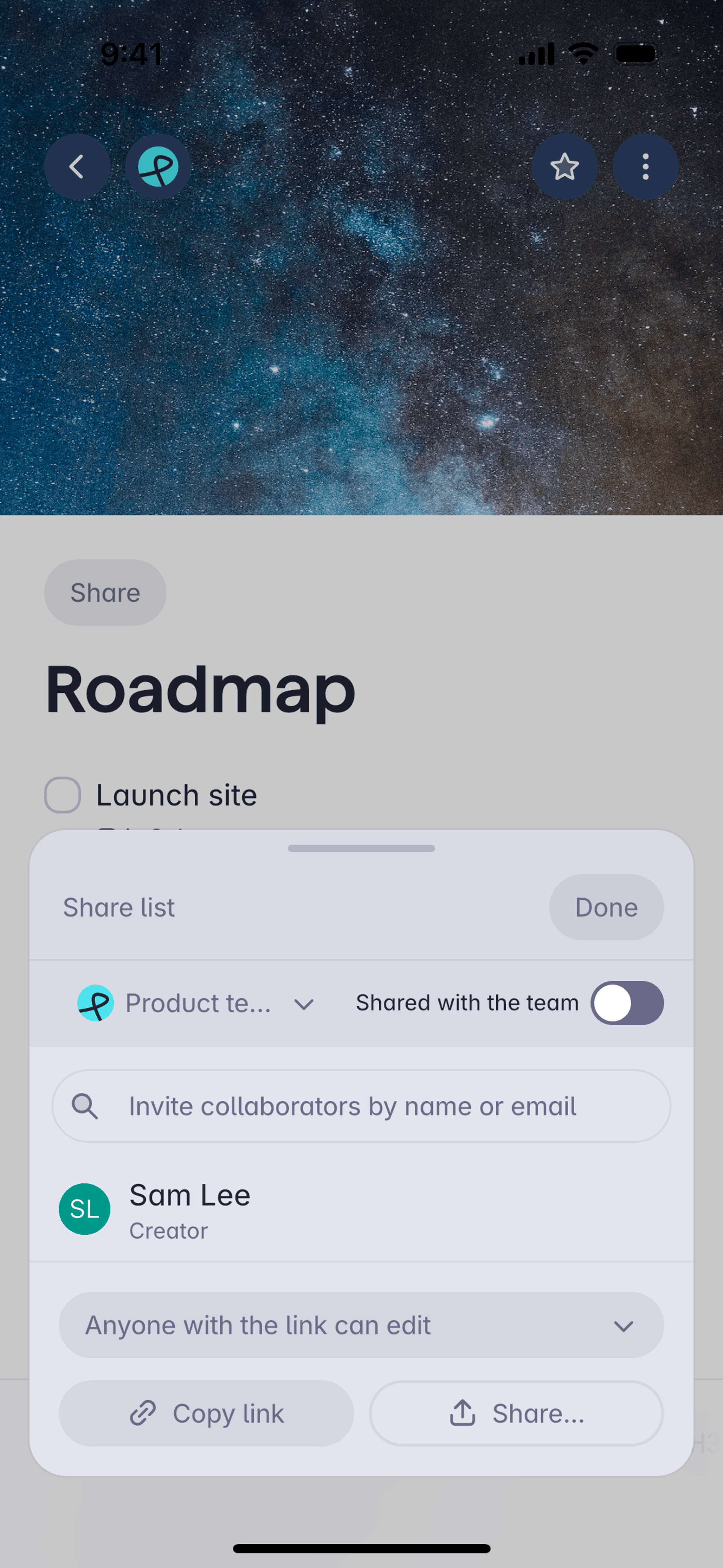 Superlist iOS Productivity interface screenshot 10