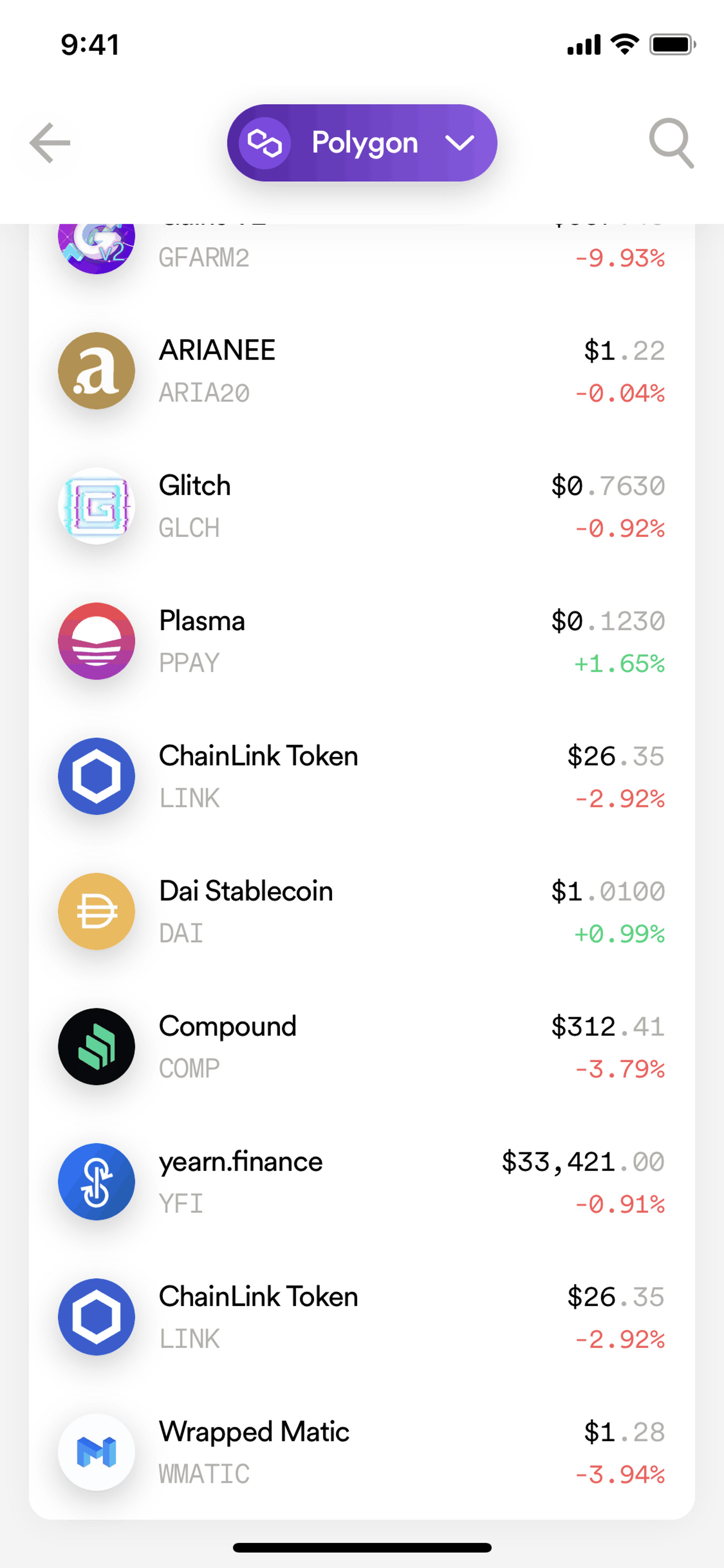 Dharma iOS Finance interface screenshot 22