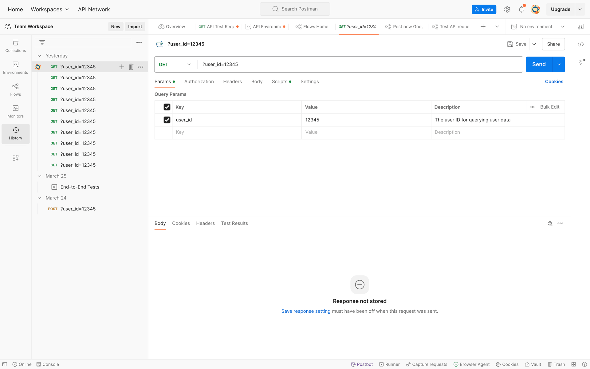 Postman Web Developer Tools interface screenshot 24