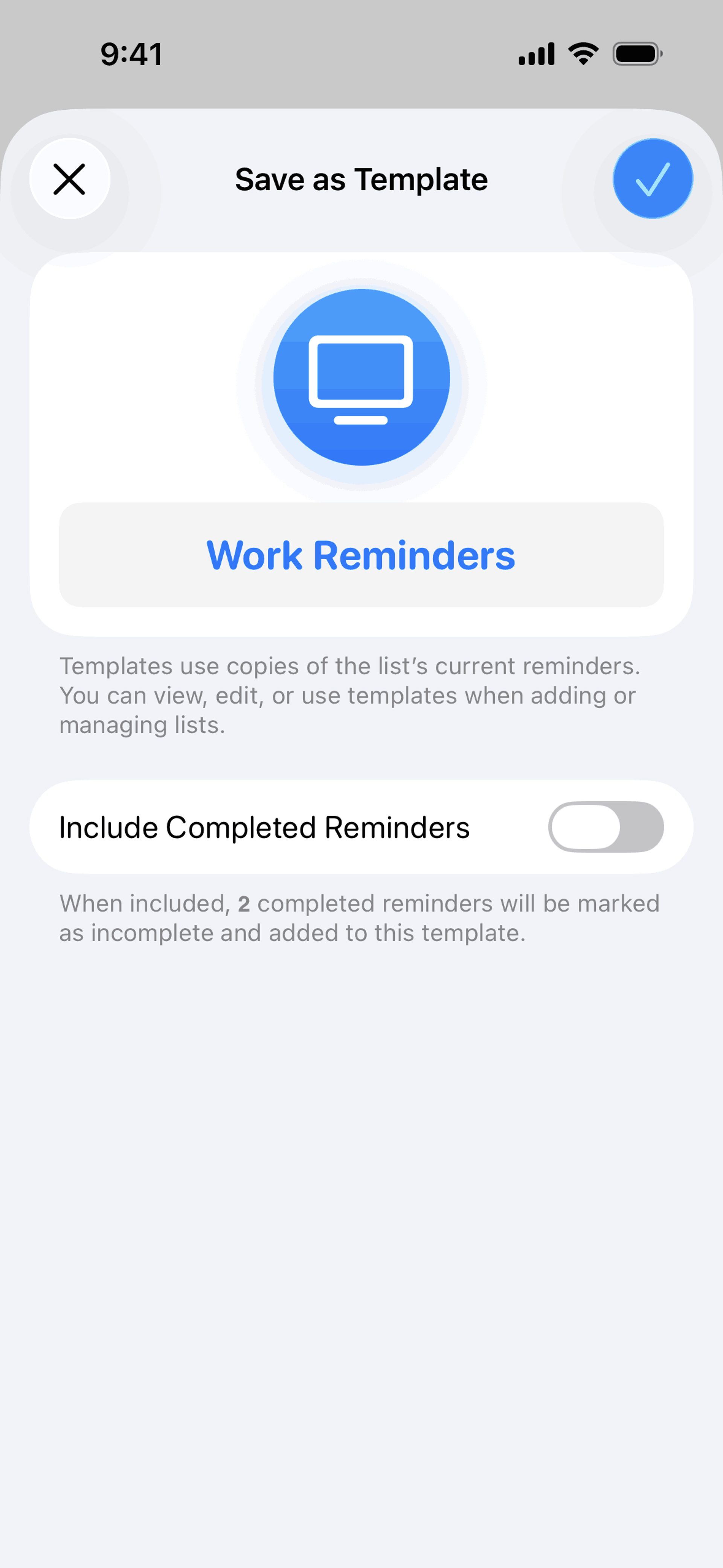 Reminders iOS Productivity interface screenshot 24