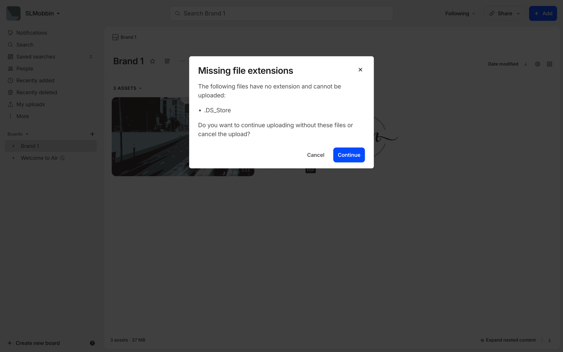 Air Web Collaboration interface screenshot 20