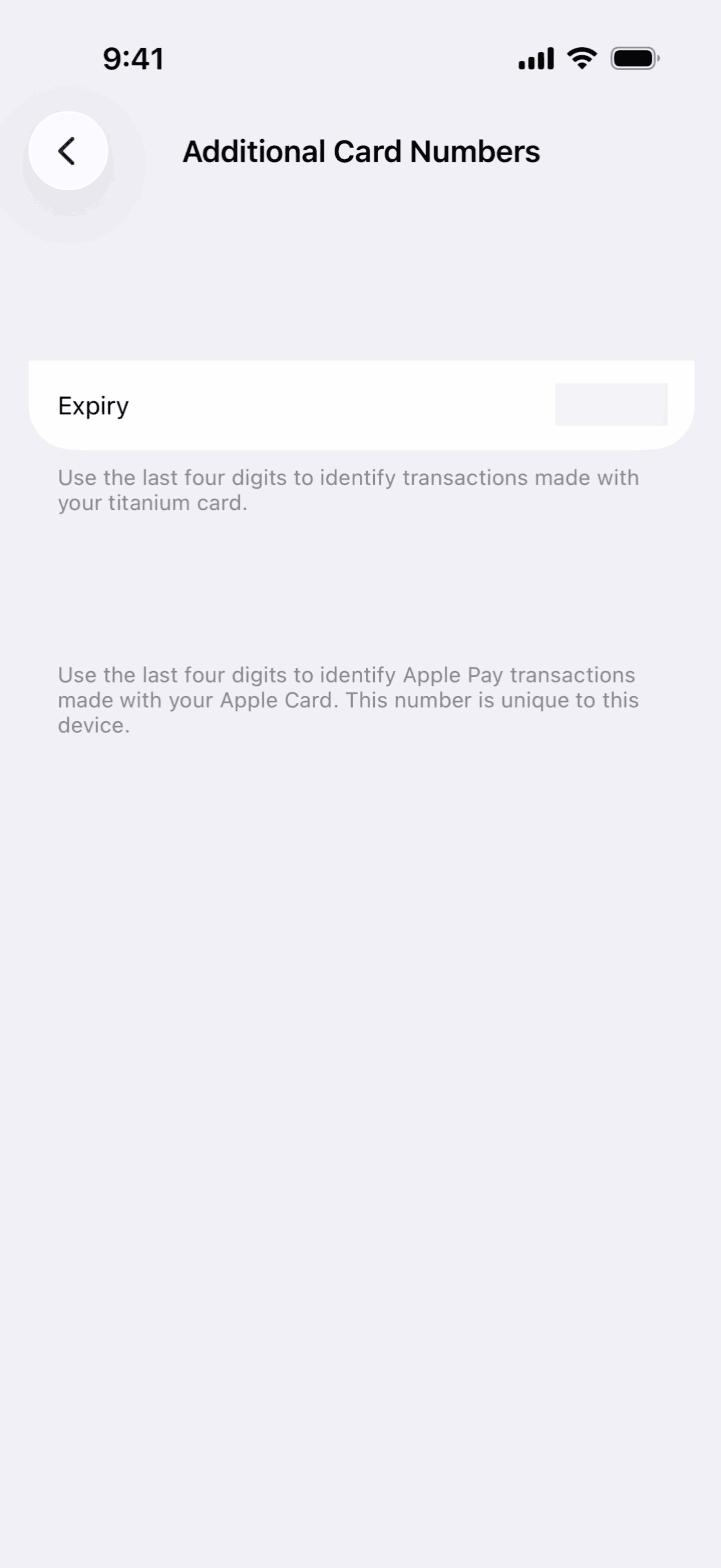 Apple Wallet iOS Finance interface screenshot 8