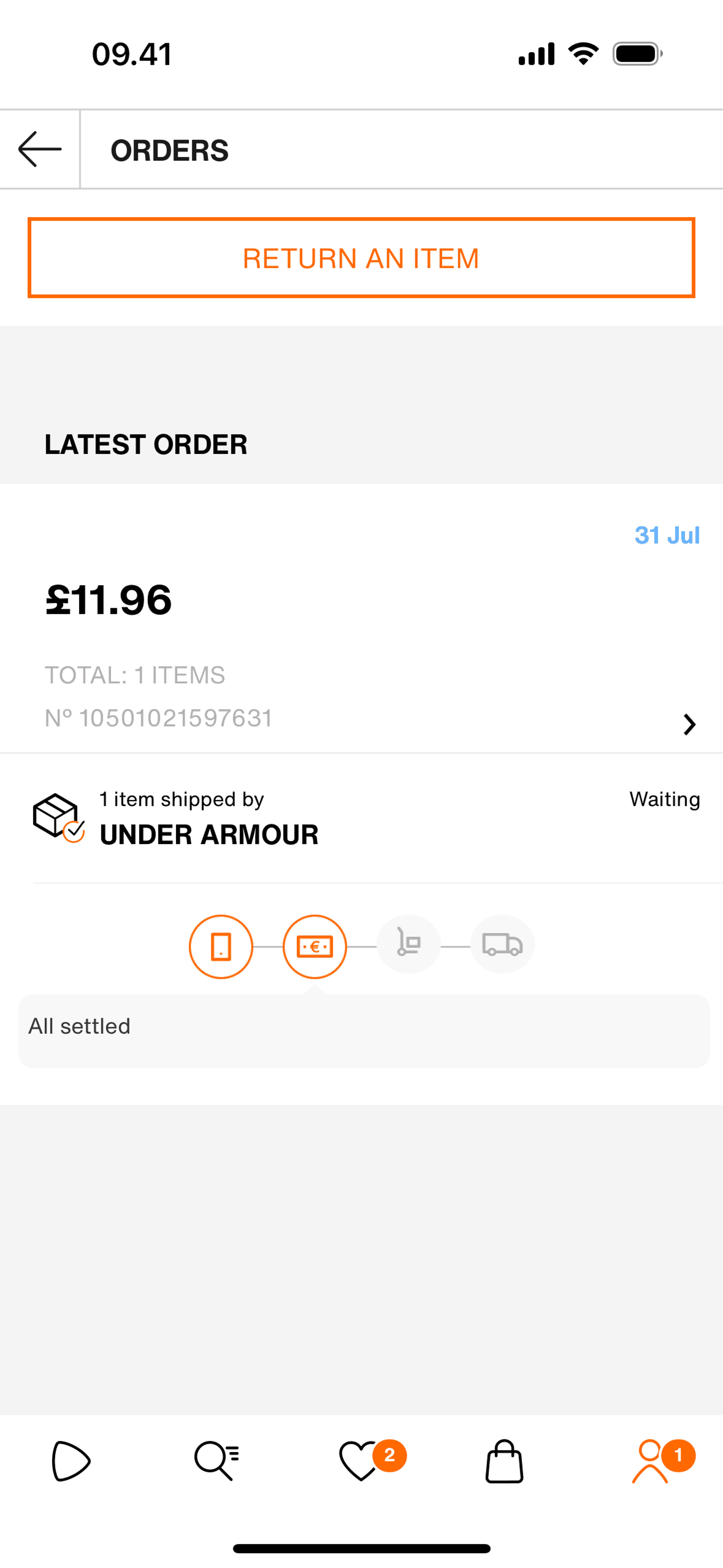 Zalando iOS Shopping interface screenshot 24