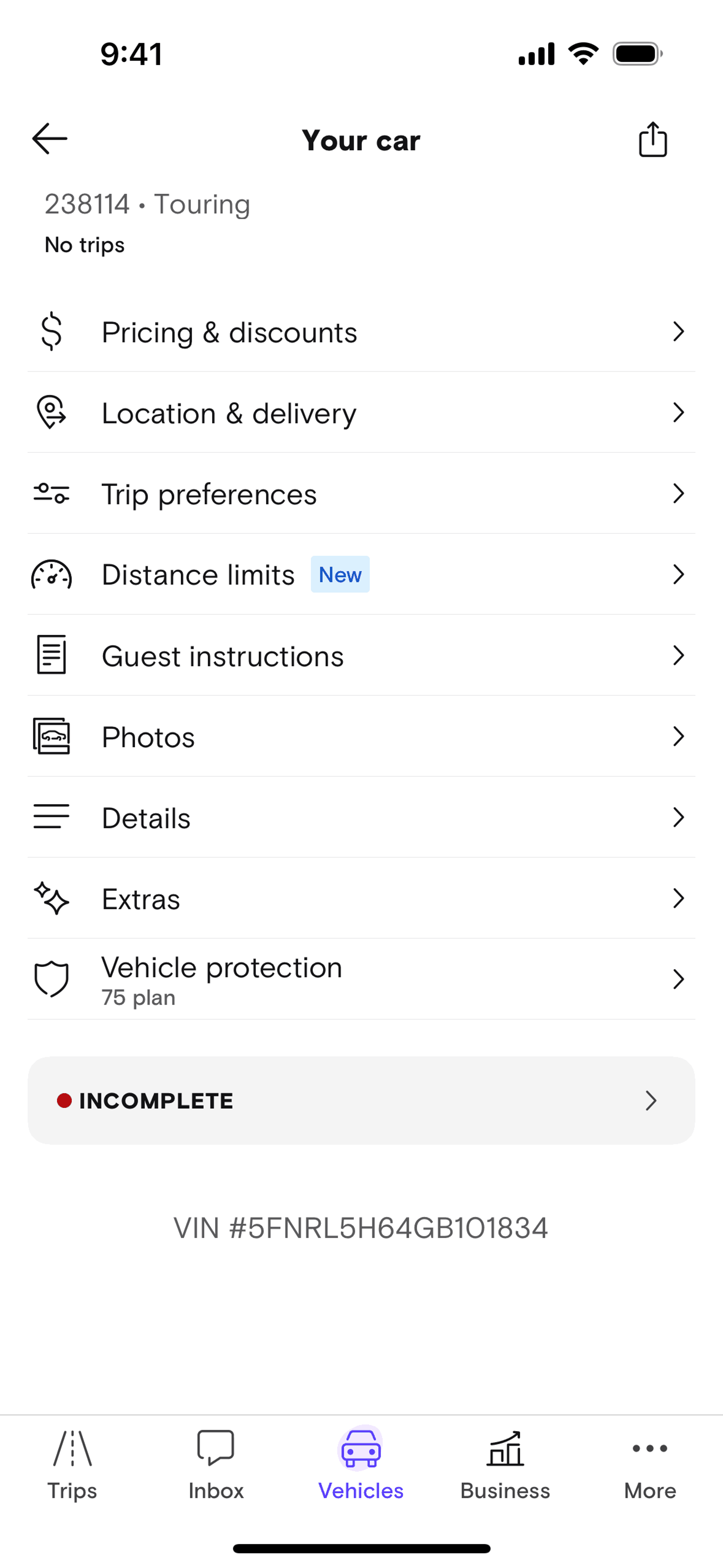 Turo iOS Travel & Transportation interface screenshot 2