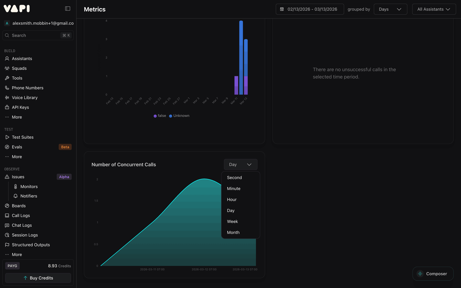 Vapi Web AI interface screenshot 19