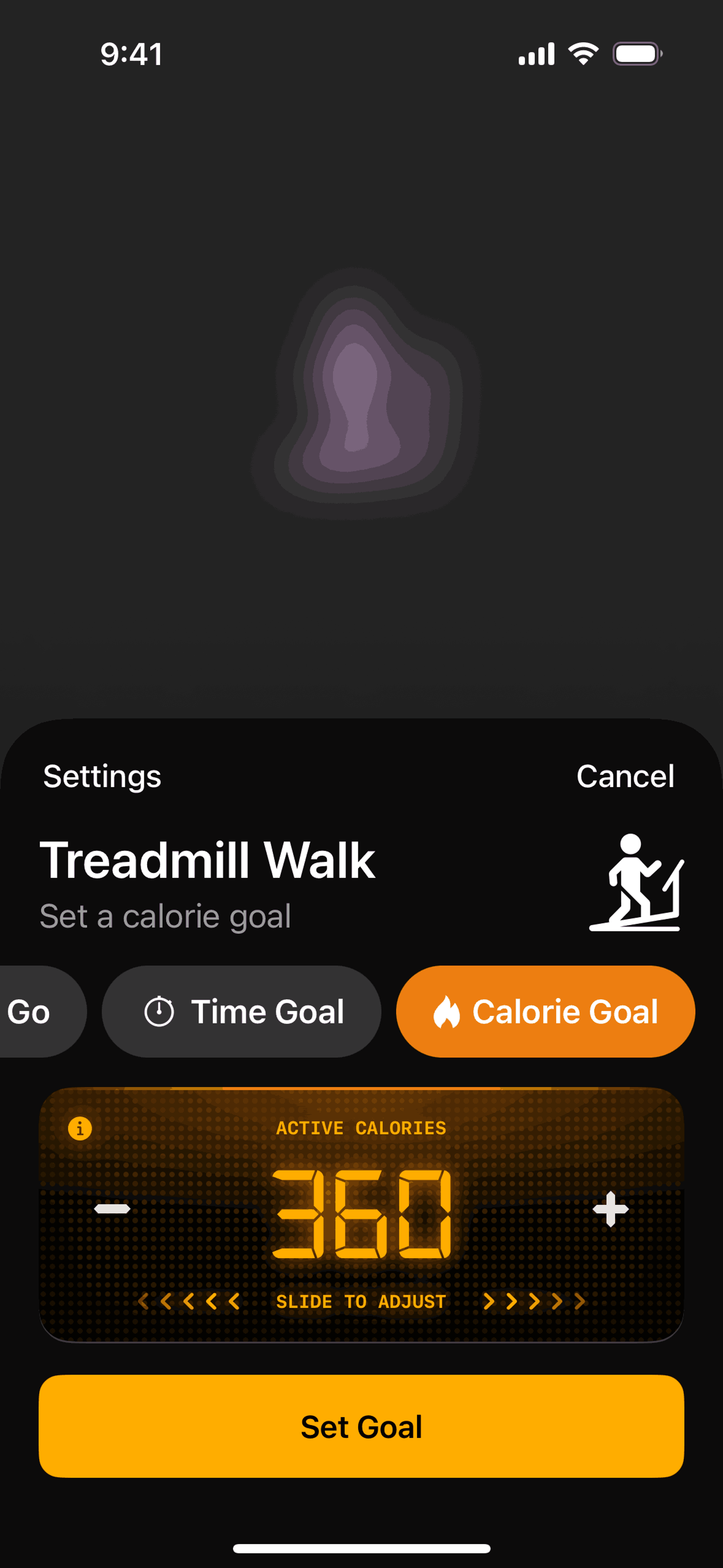 Any Distance iOS Health & Fitness interface screenshot 18