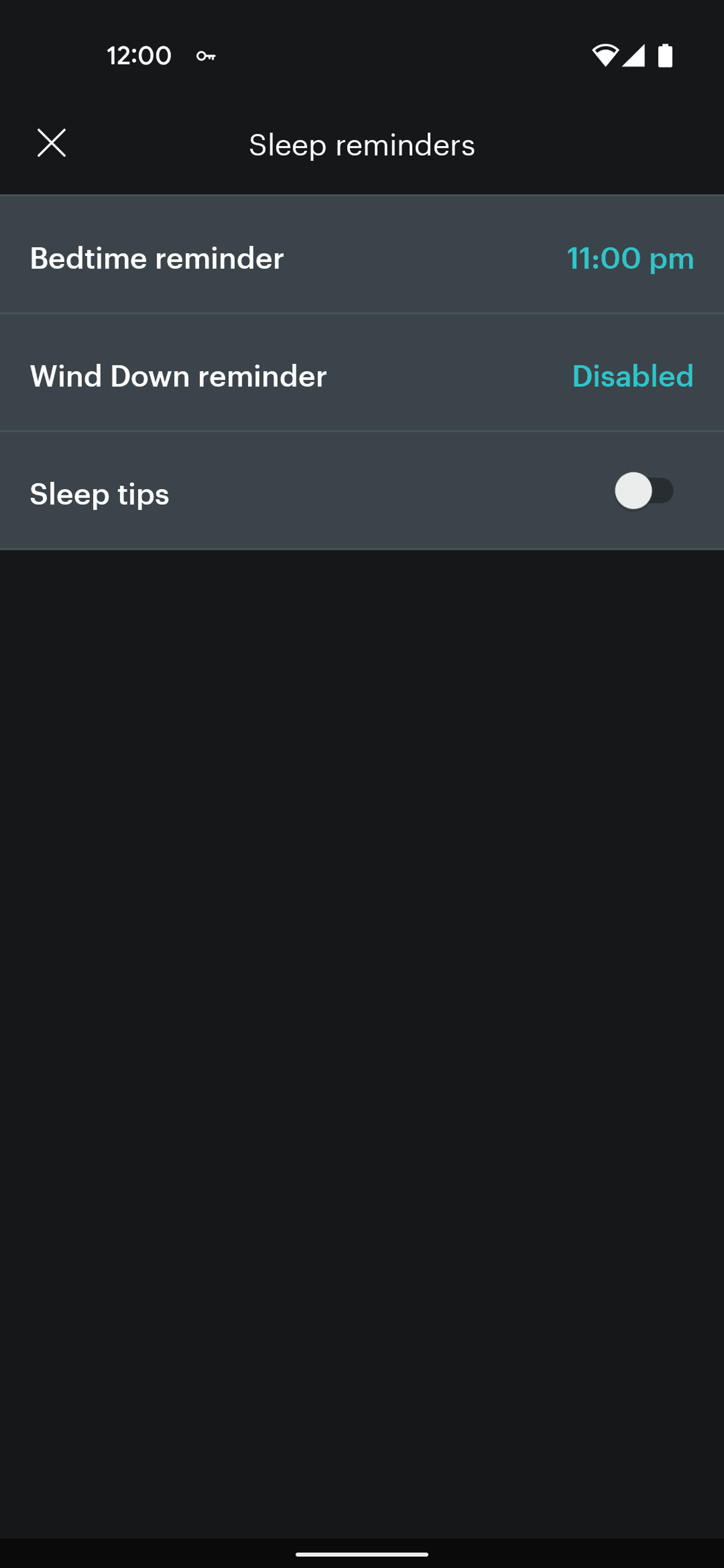 Balance Android Health & Fitness interface screenshot 11