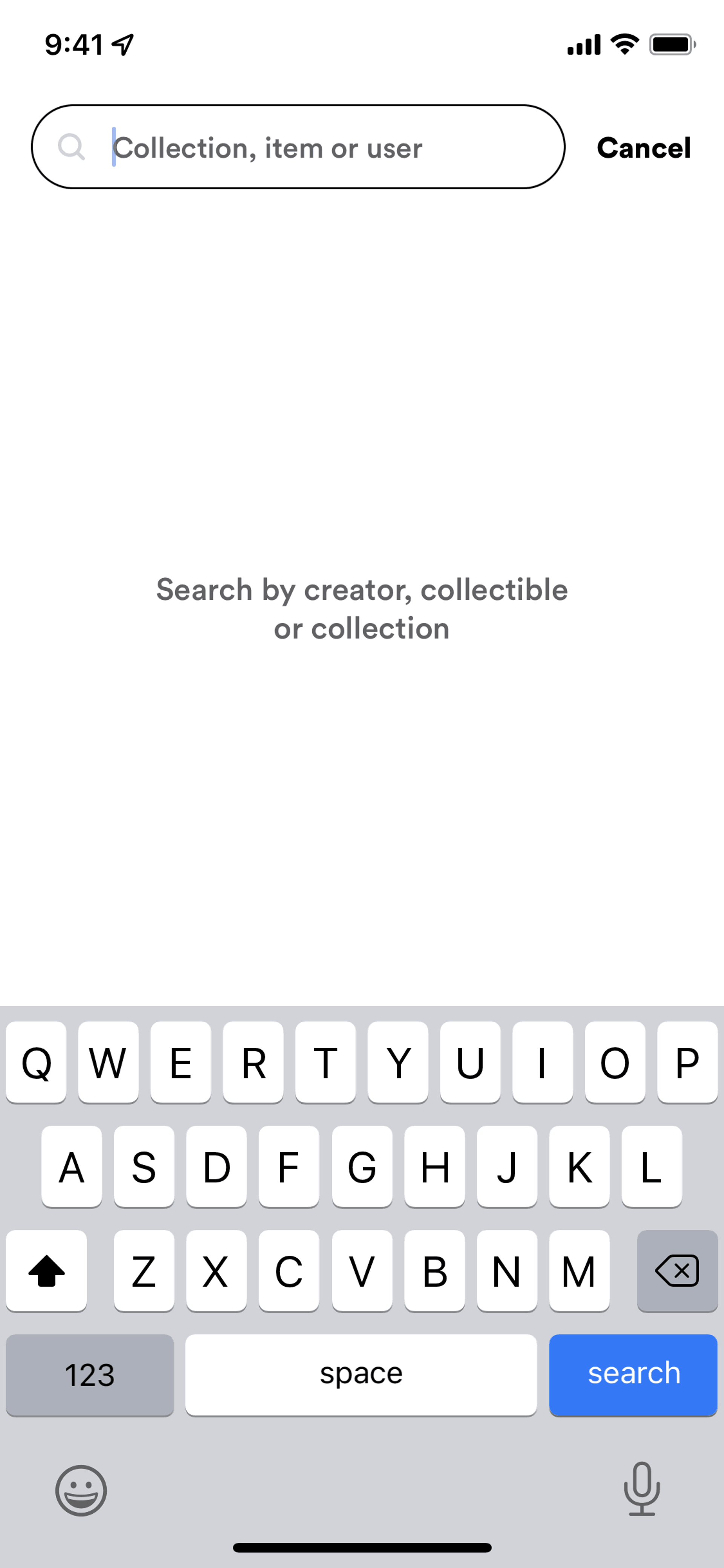 Rarible iOS Crypto & Web3 interface screenshot 14
